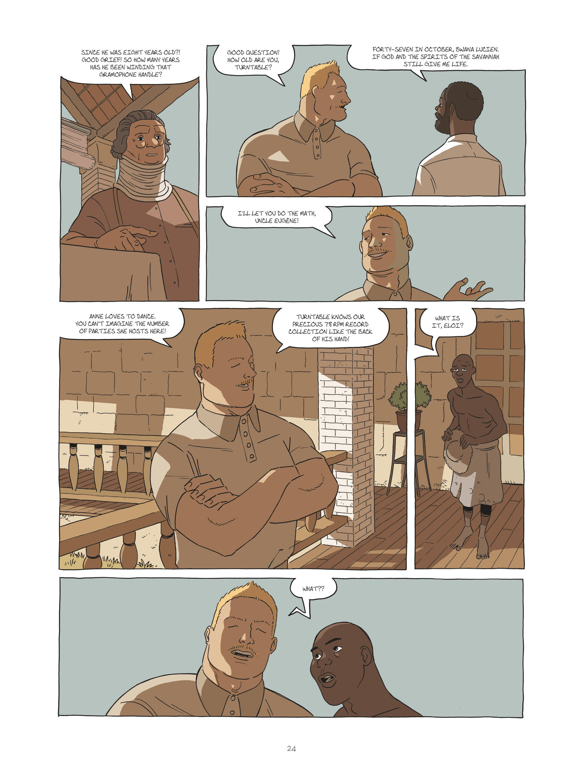 Read online Zidrou-Beuchot's African Trilogy comic -  Issue # TPB 2 - 24