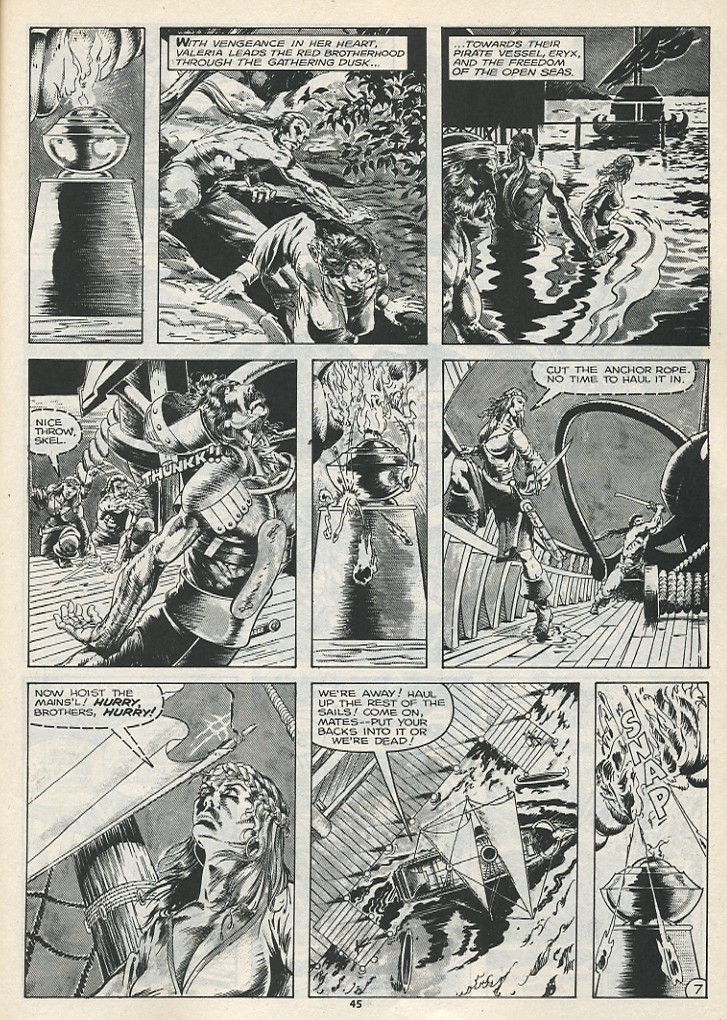 Read online The Savage Sword Of Conan comic -  Issue #177 - 47