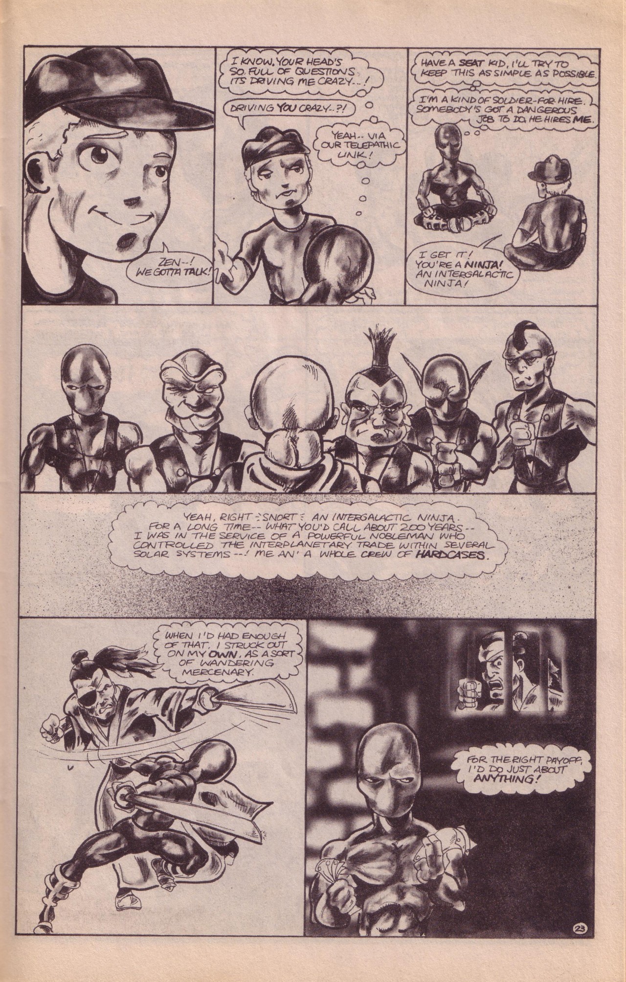 Read online Zen Intergalactic Ninja comic -  Issue #2 - 25