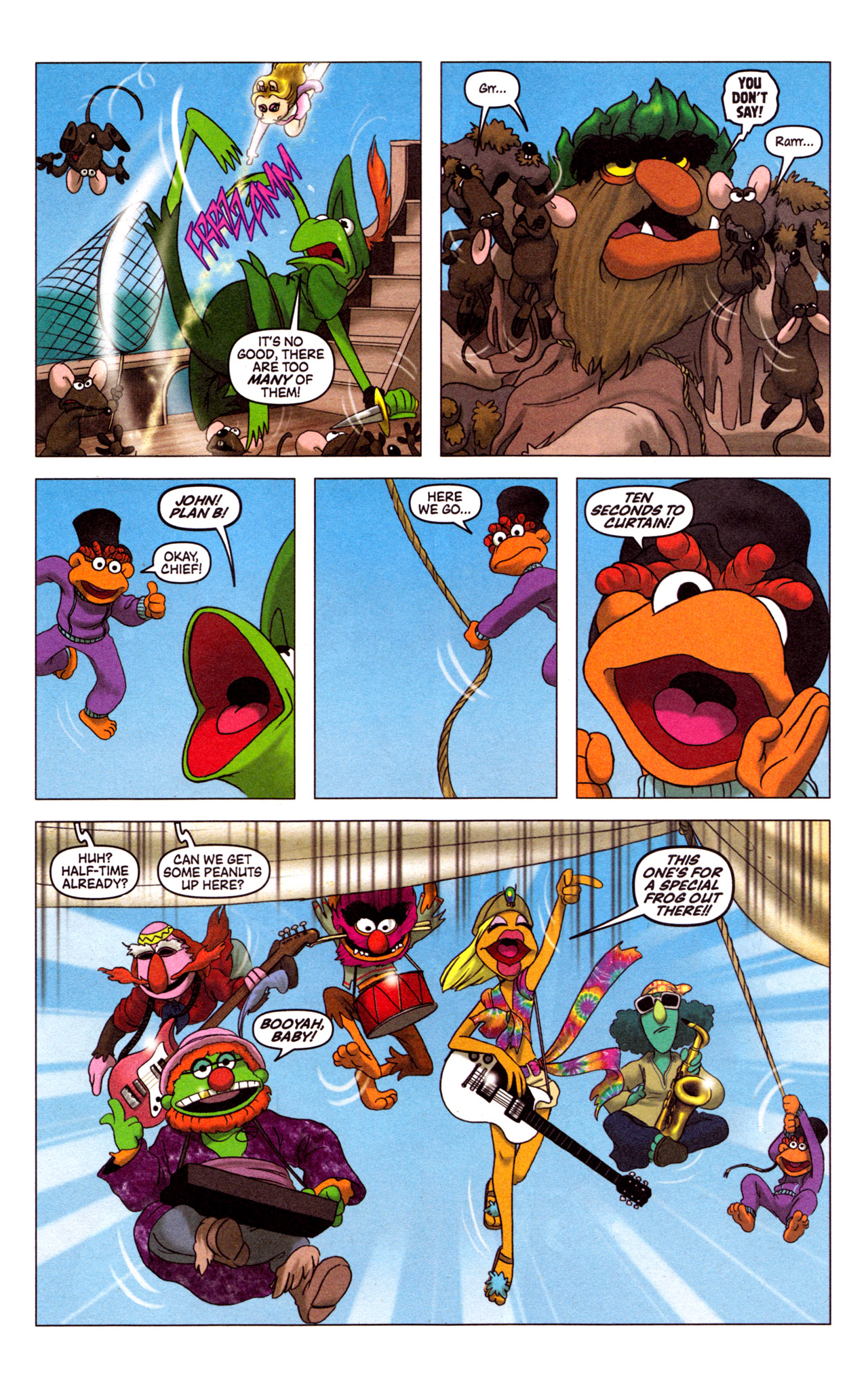Read online Muppet Peter Pan comic -  Issue #4 - 17