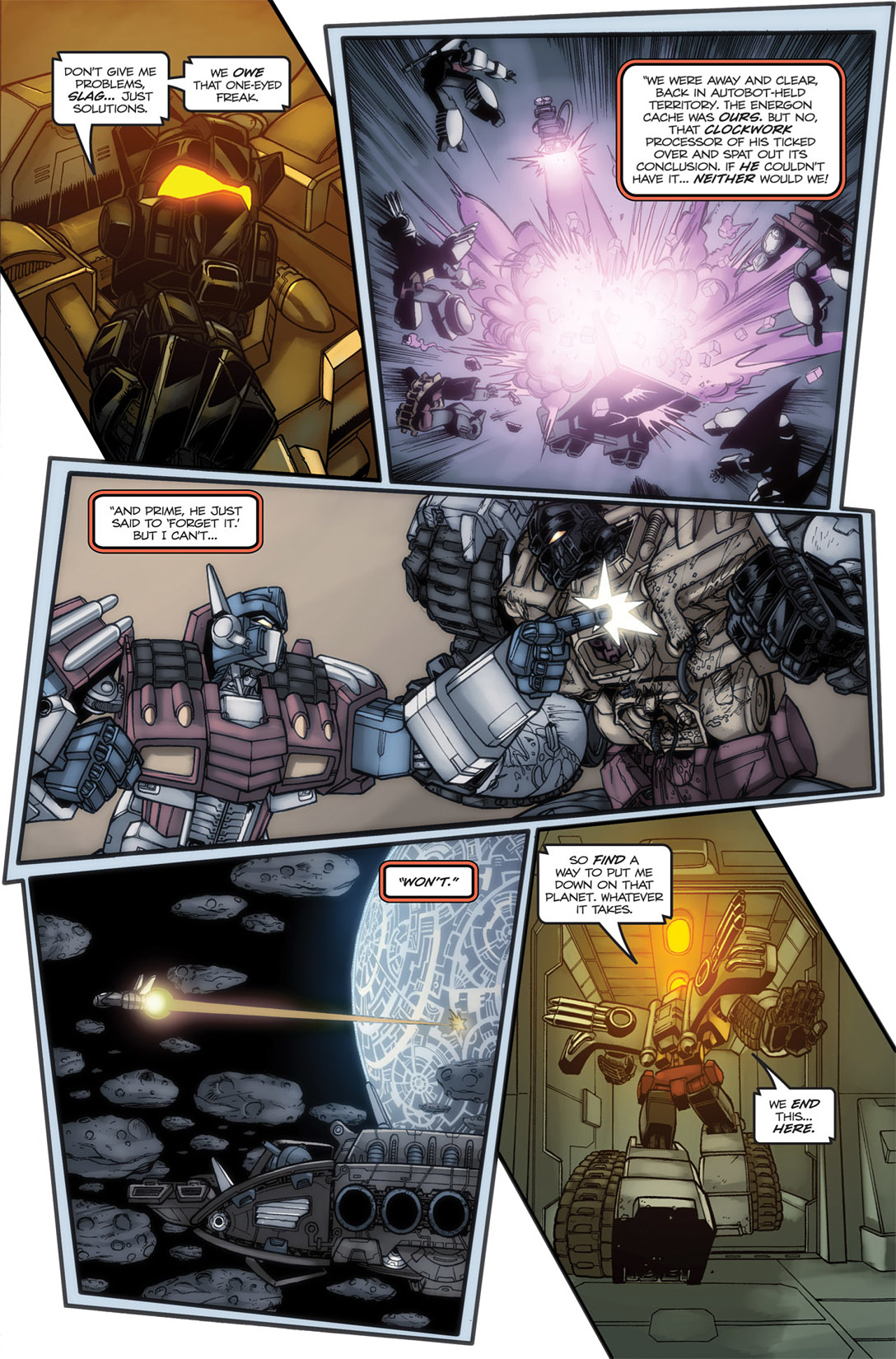 Read online The Transformers: Spotlight comic -  Issue #1 - 8