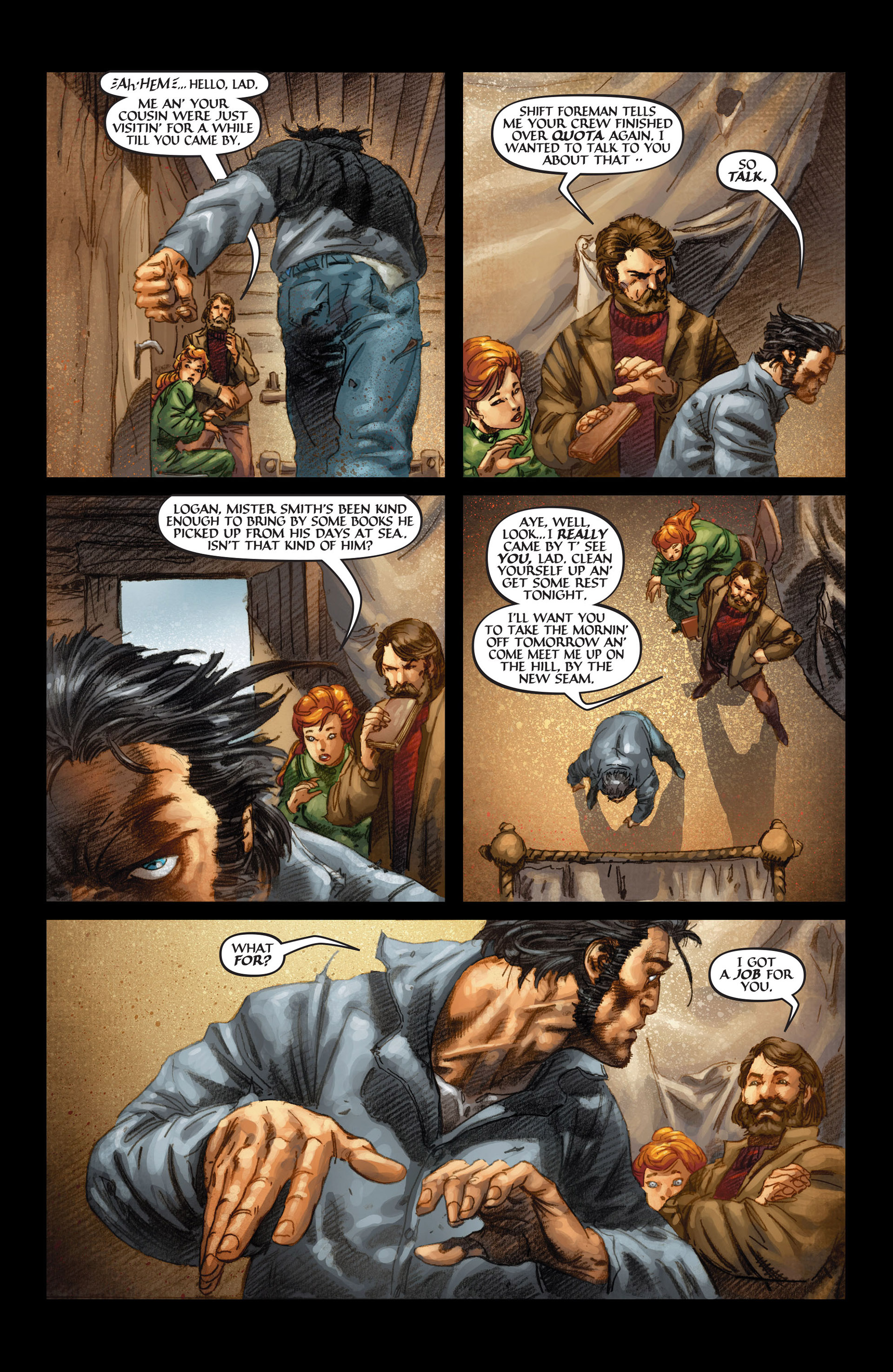 Read online Wolverine: The Origin comic -  Issue #5 - 7