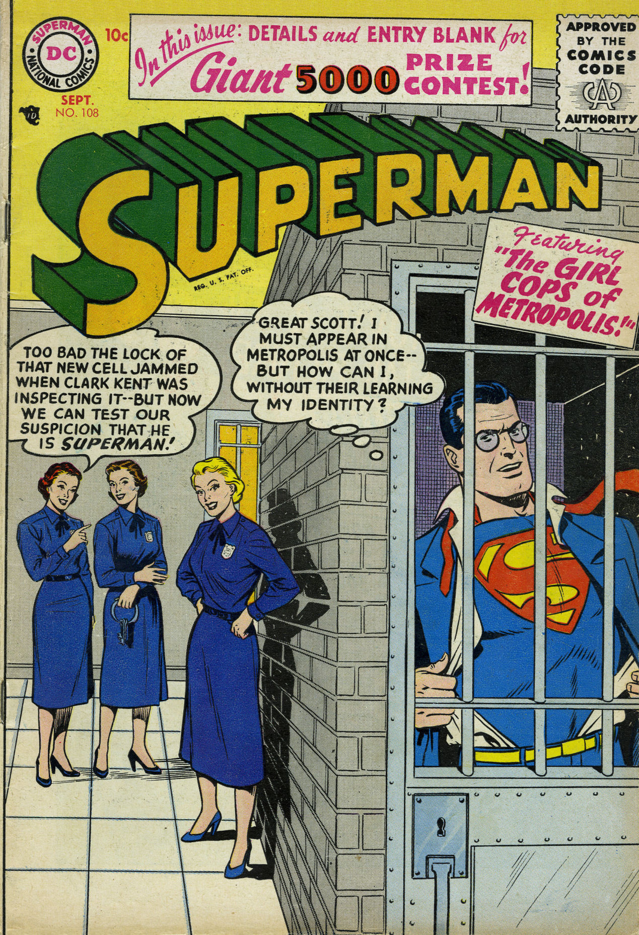 Read online Superman (1939) comic -  Issue #108 - 1