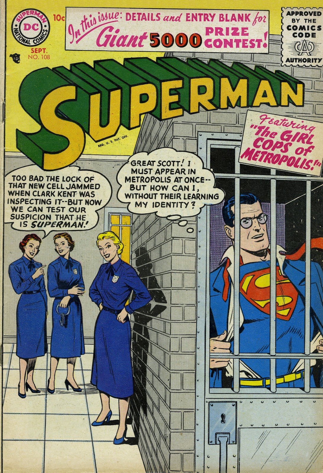 Superman (1939) issue 108 - Page 1