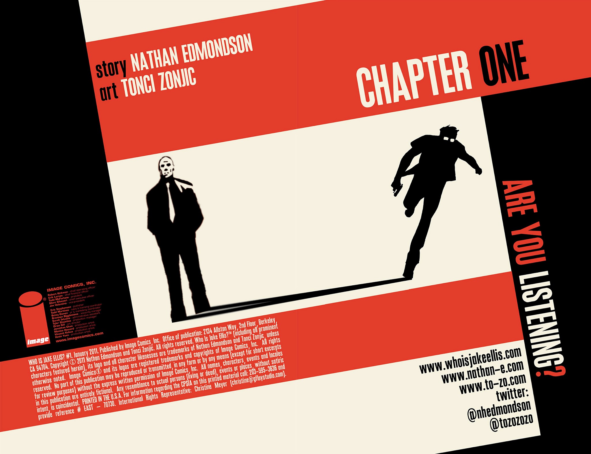 Read online Who is Jake Ellis? comic -  Issue #1 - 2