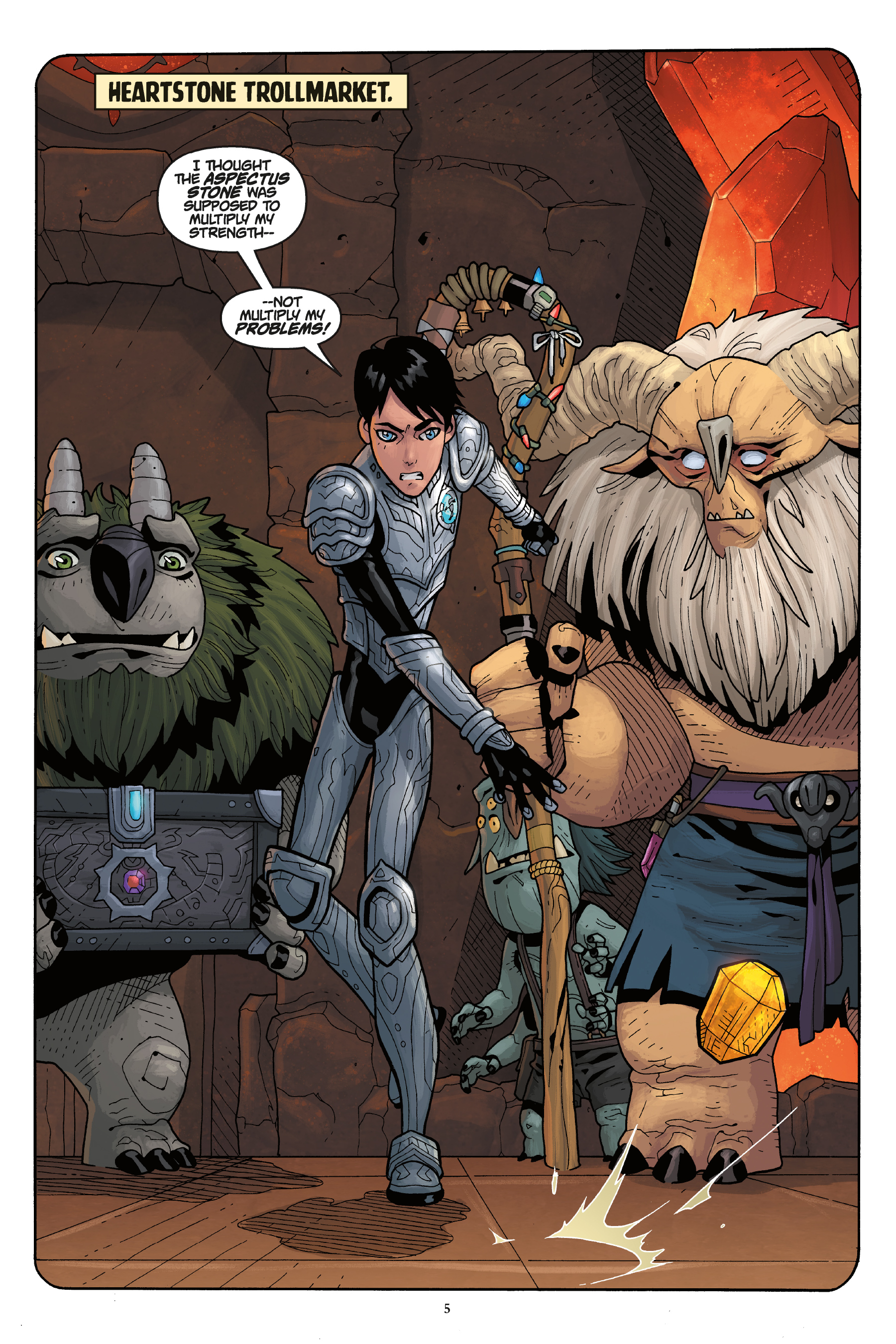 Read online Trollhunters: Tales of Arcadia-The Felled comic -  Issue # TPB - 6