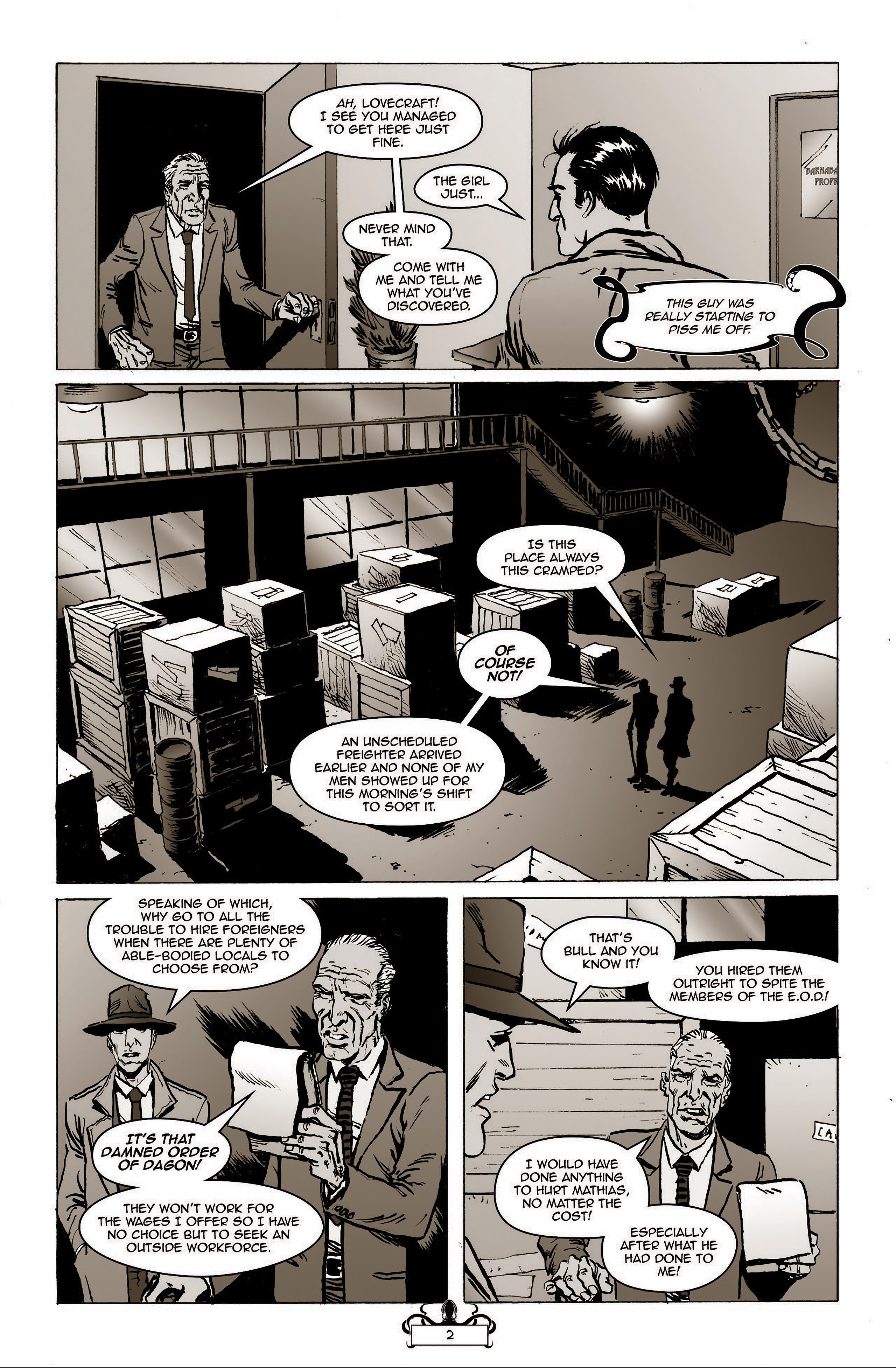 Read online Lovecraft P.I. - A Shot in the Dark comic -  Issue # TPB - 30