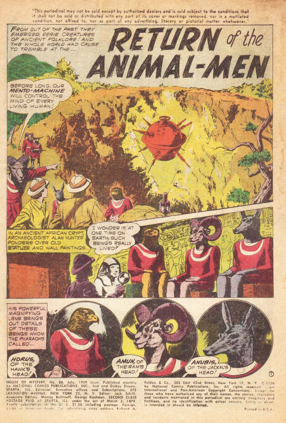 Read online House of Mystery (1951) comic -  Issue #88 - 3