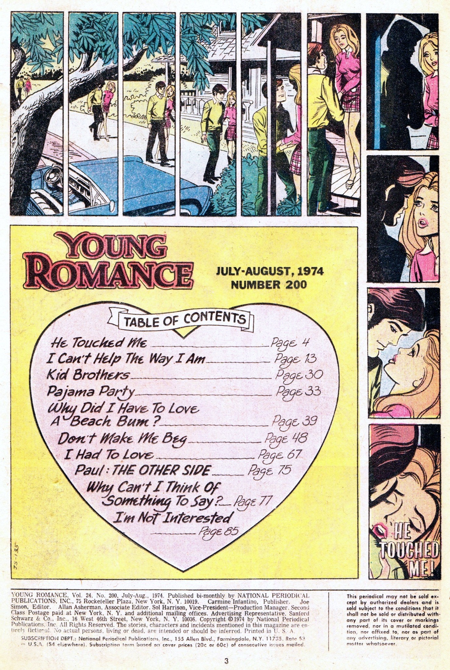 Read online Young Romance comic -  Issue #200 - 3