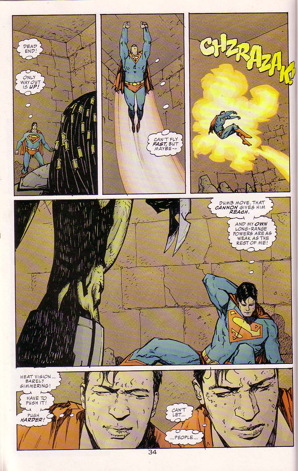Read online Superman vs. Predator comic -  Issue #3 - 36