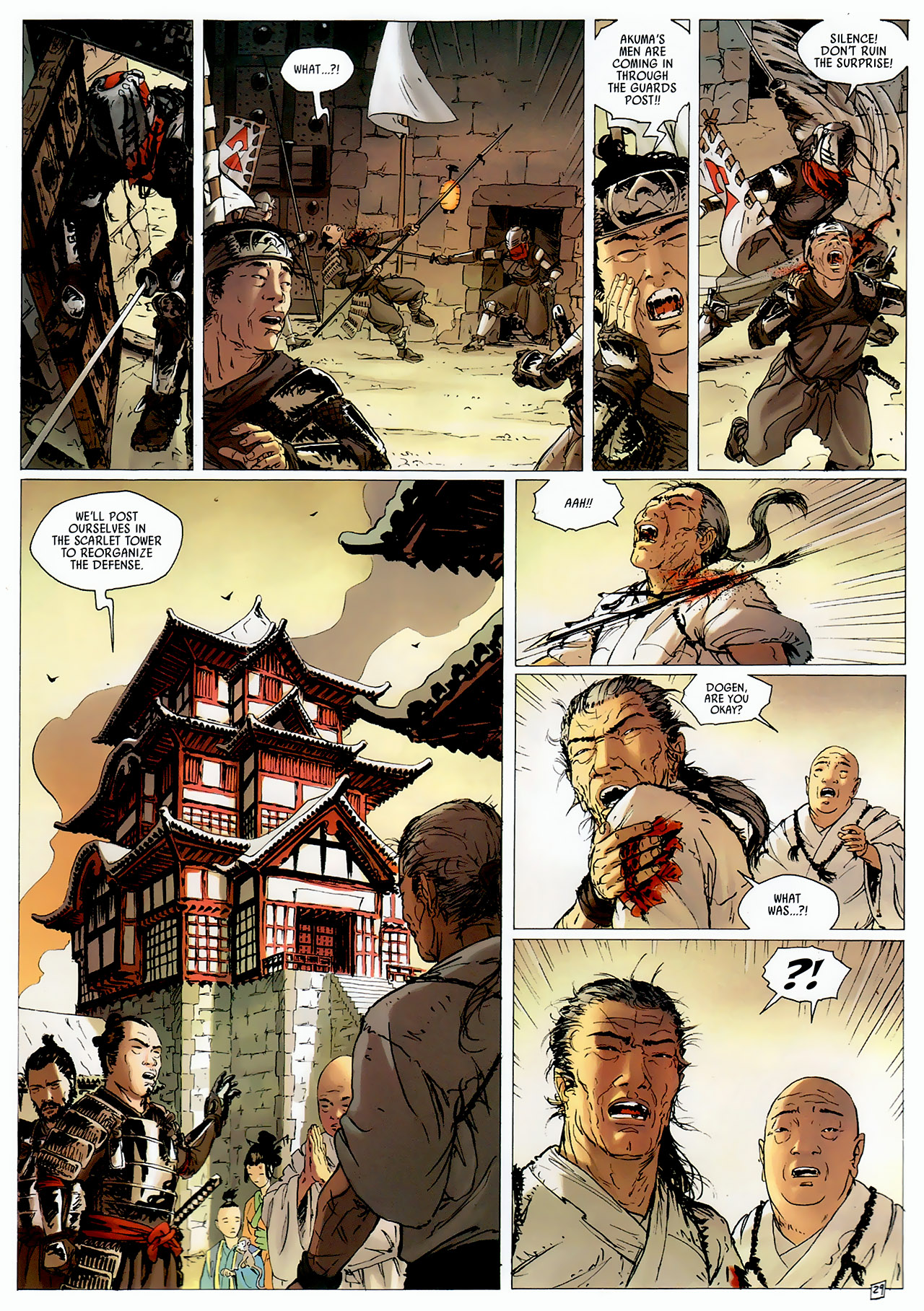 Read online Samurai: Legend comic -  Issue #4 - 30