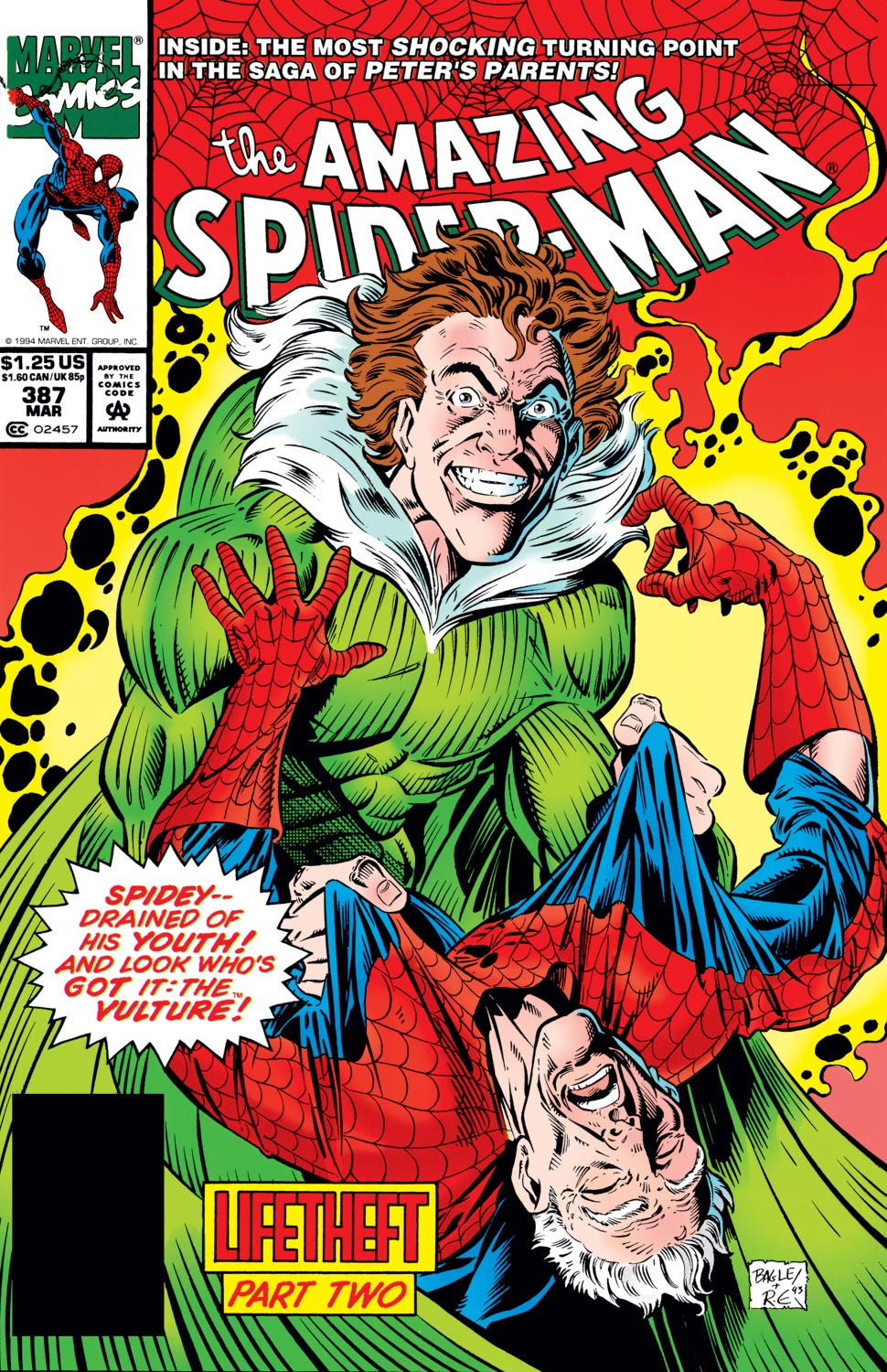 Read online The Amazing Spider-Man (1963) comic -  Issue #387 - 1