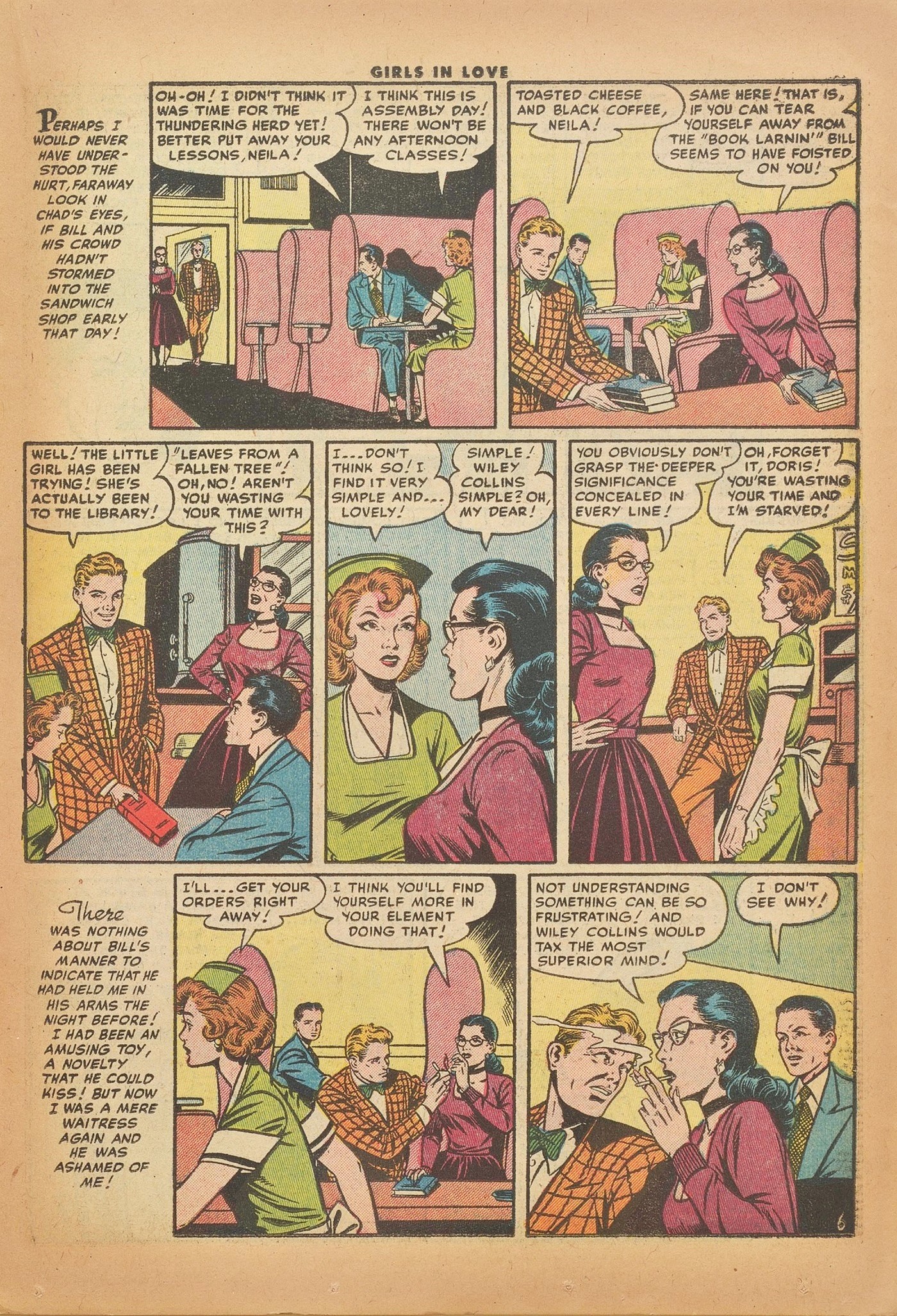 Read online Girls in Love (1955) comic -  Issue #49 - 23