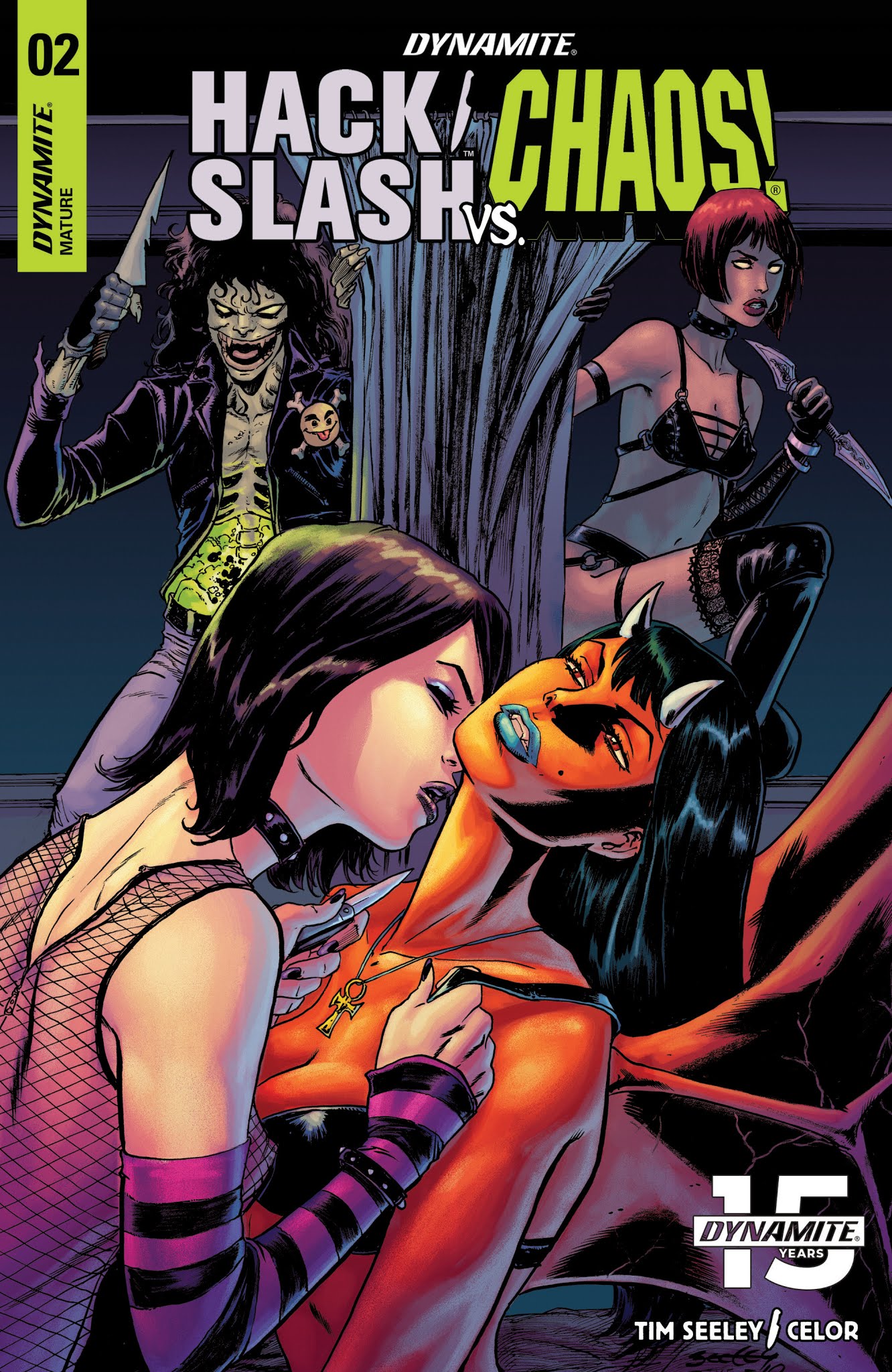 Read online Hack/Slash vs. Chaos comic -  Issue #2 - 1