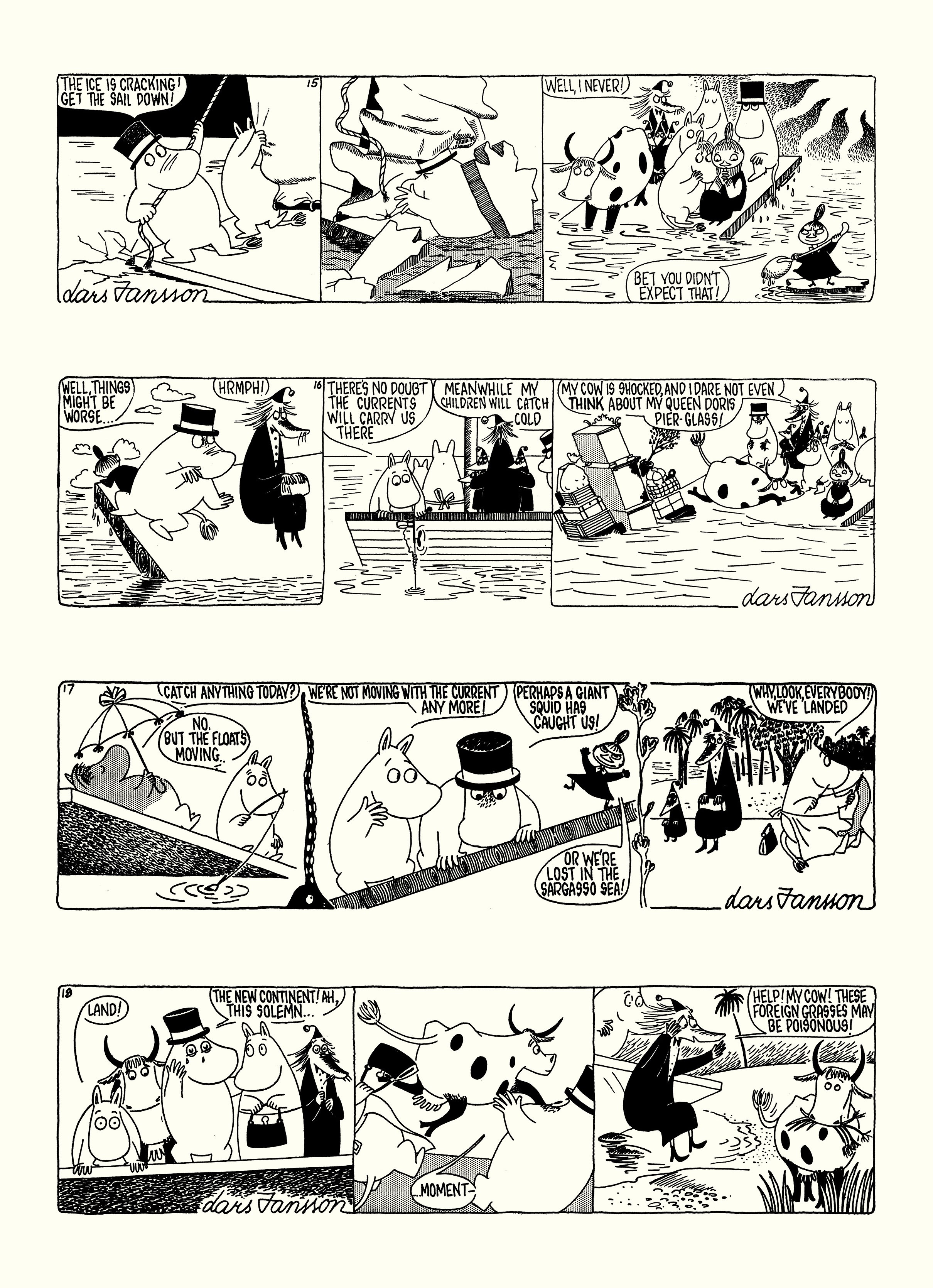 Read online Moomin: The Complete Lars Jansson Comic Strip comic -  Issue # TPB 7 - 10