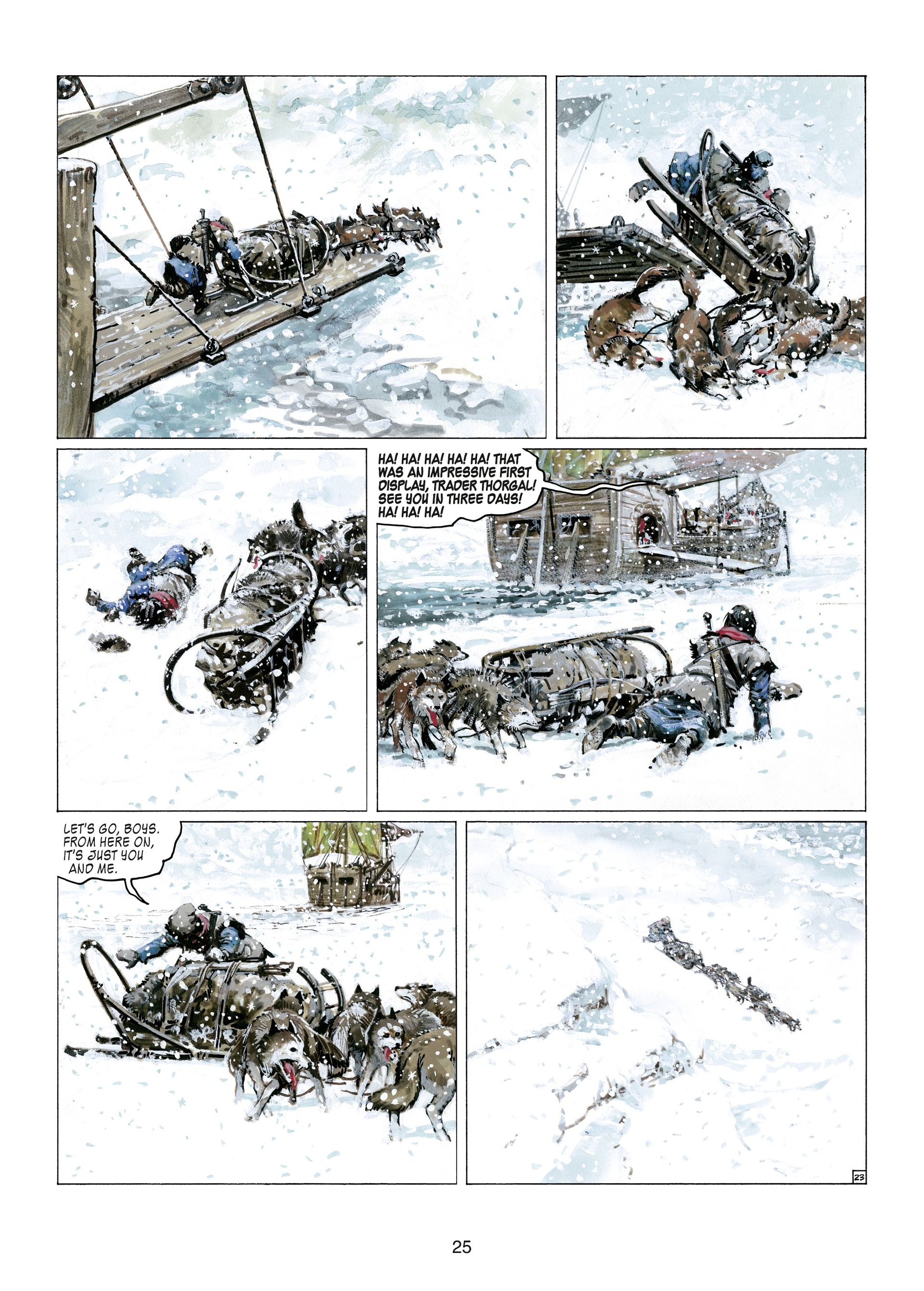 Read online Thorgal comic -  Issue #25 - 27