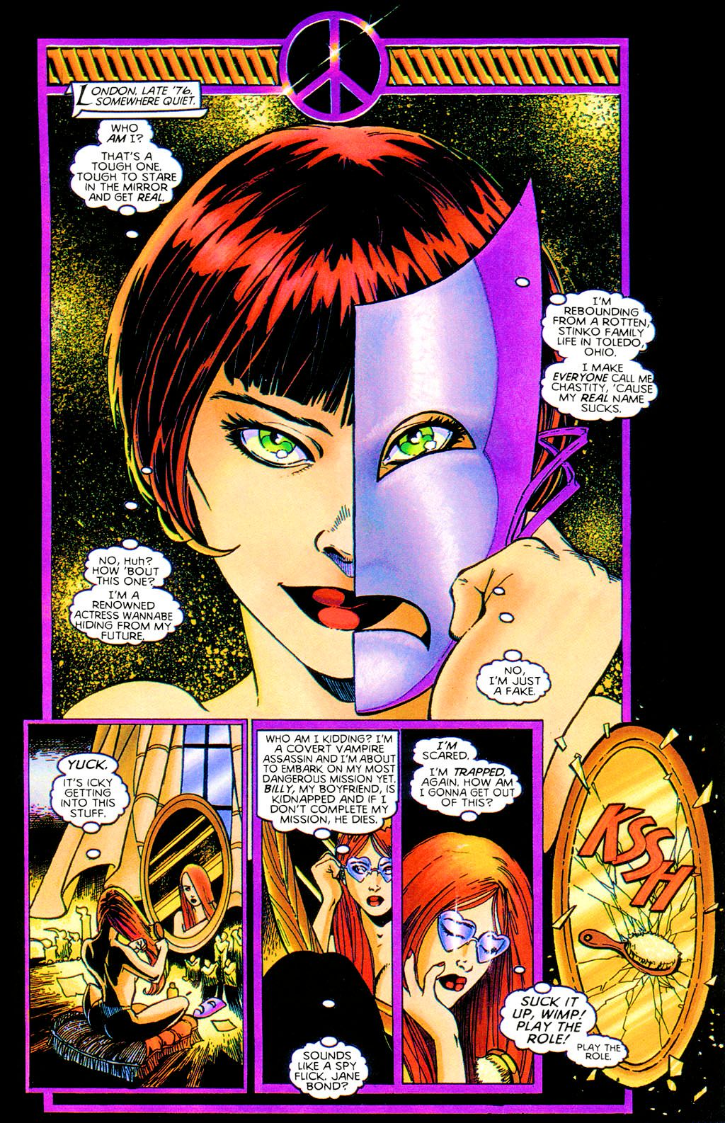 Read online Chastity: Theatre of Pain comic -  Issue #3 - 3