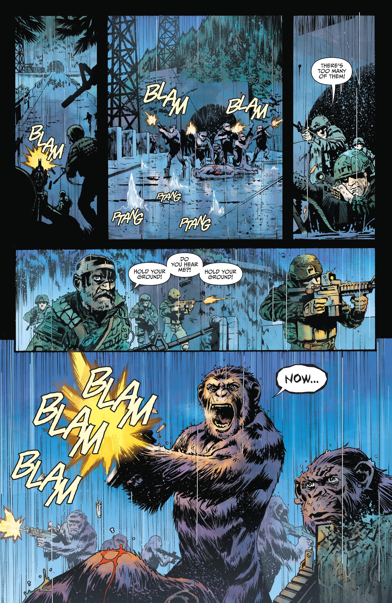 Read online War for the Planet of the Apes comic -  Issue #4 - 16