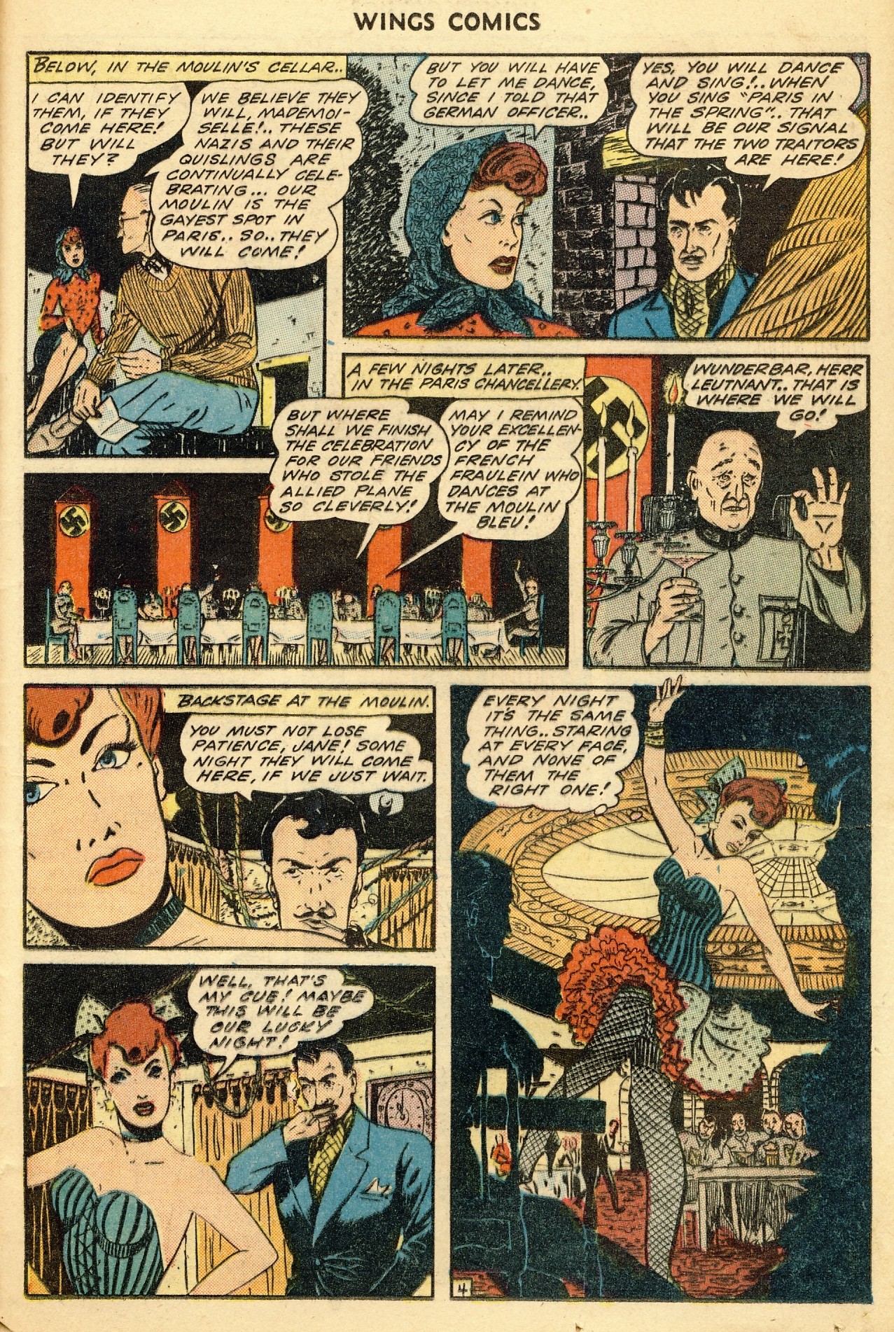 Read online Wings Comics comic -  Issue #46 - 37