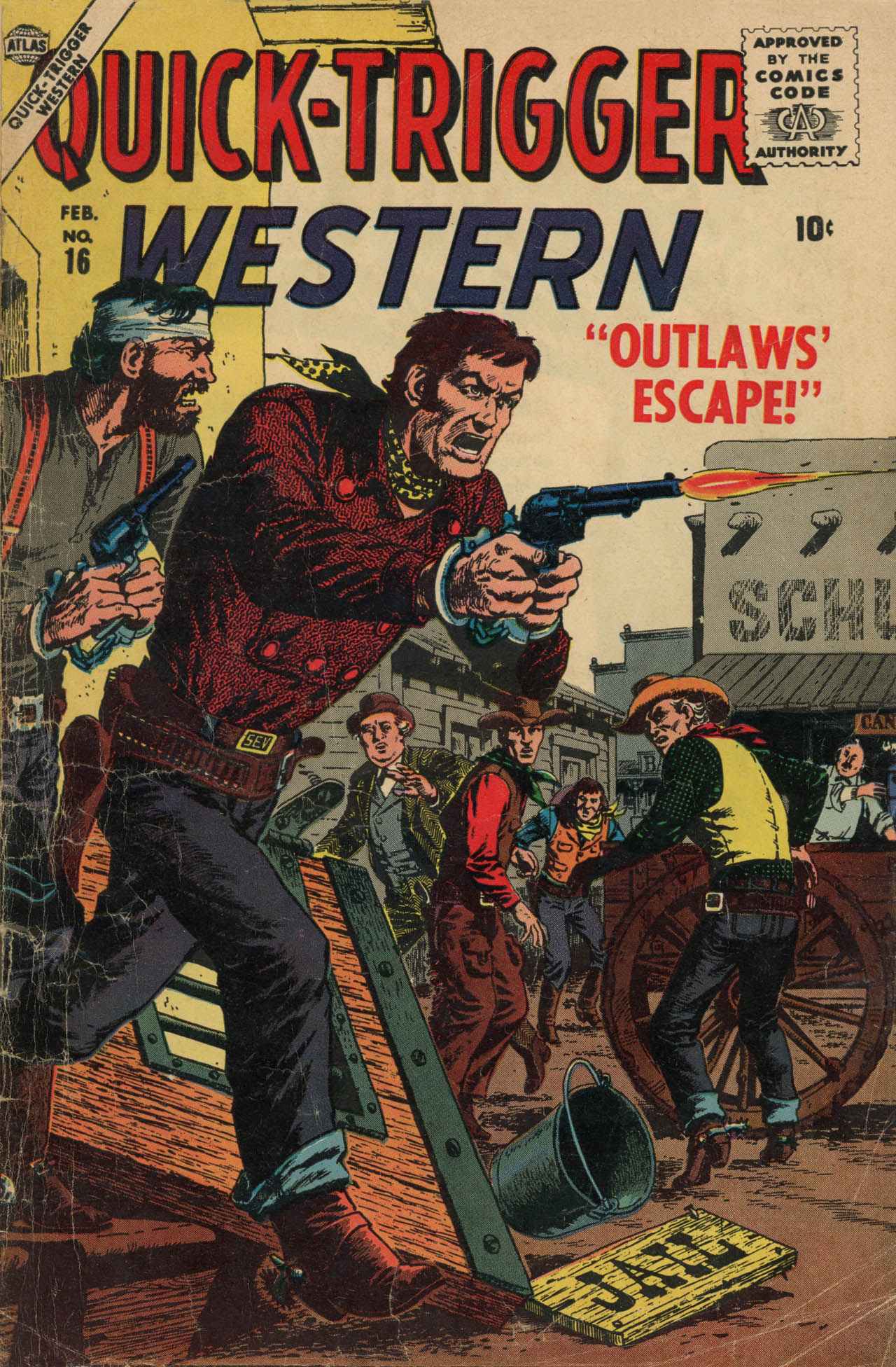 Read online Quick-Trigger Western comic -  Issue #16 - 1