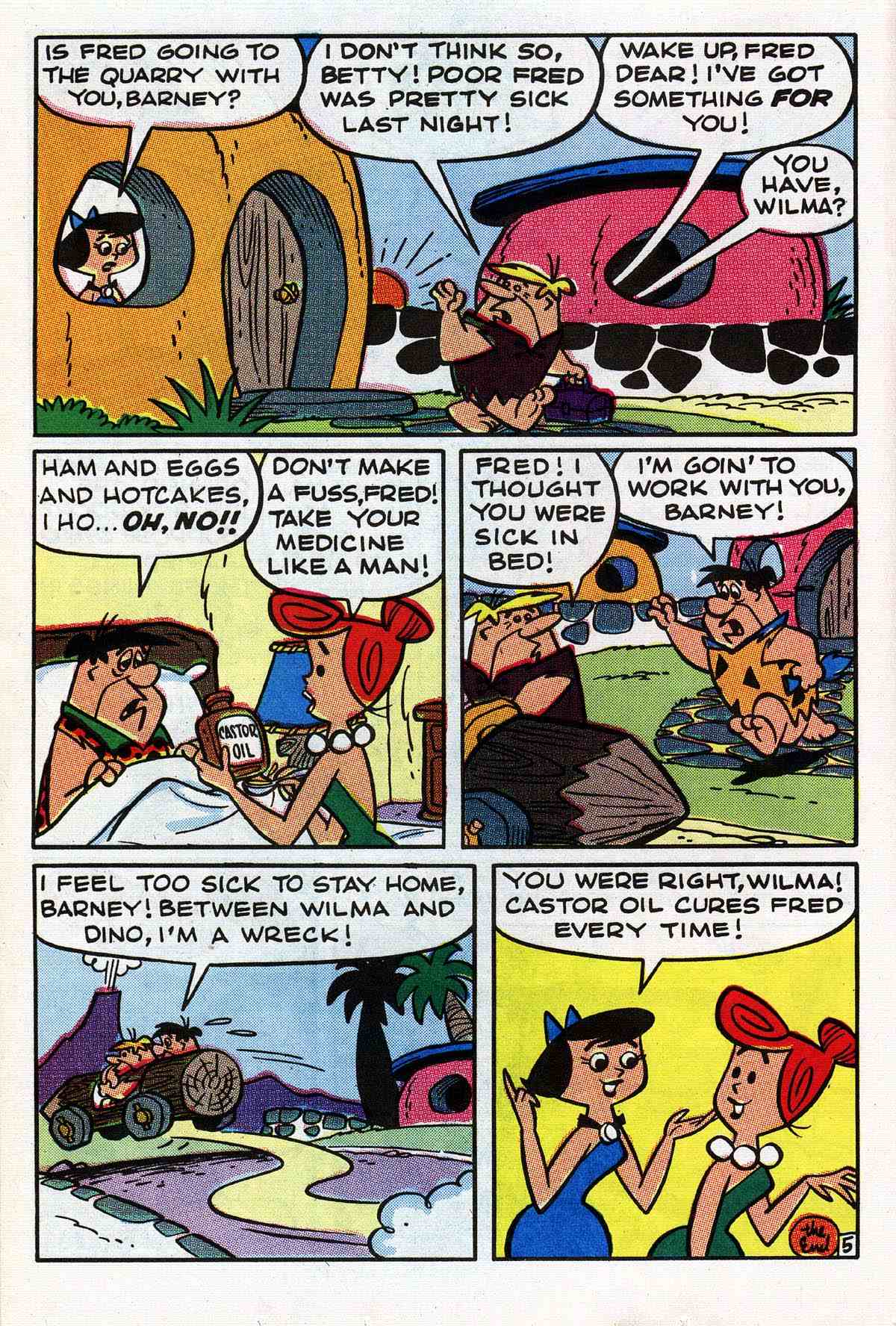 Read online The Flintstones Giant Size comic -  Issue #2 - 8