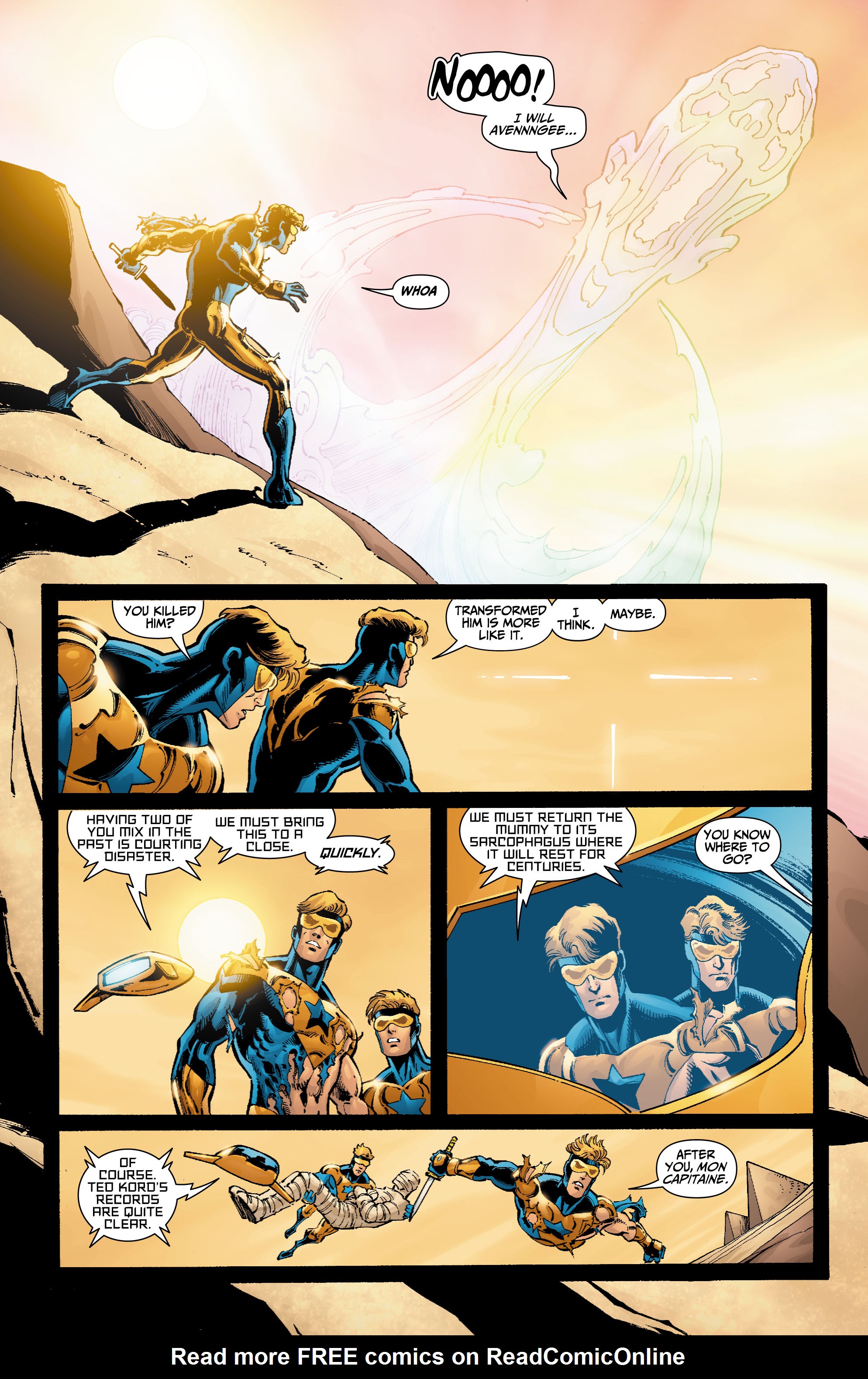 Read online Booster Gold (2007) comic -  Issue #18 - 21