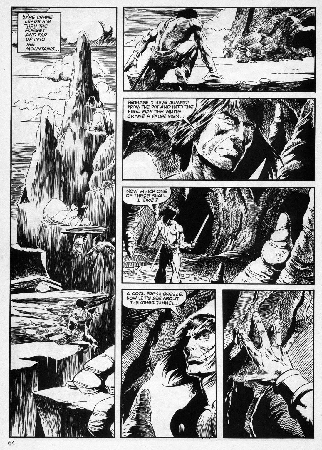 Read online The Savage Sword Of Conan comic - Issue #100