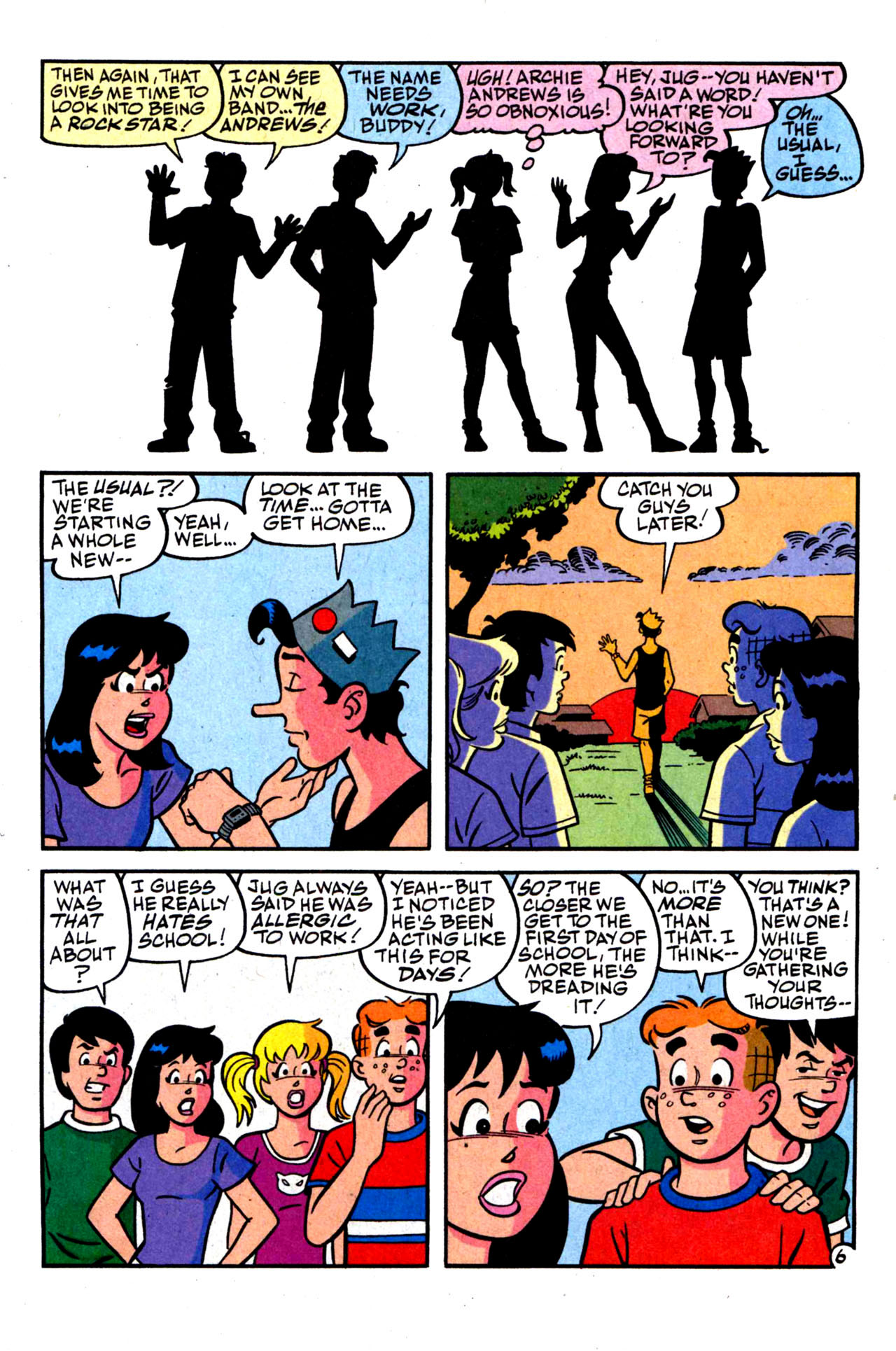 Read online Archie Freshman Year comic -  Issue # TPB 1 - 7