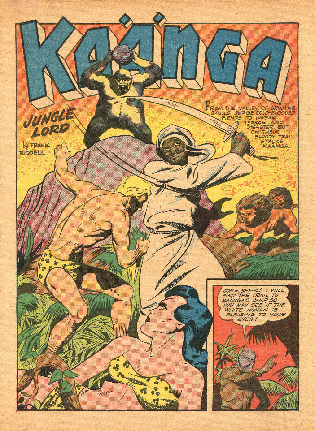 Read online Jungle Comics comic -  Issue #43 - 3