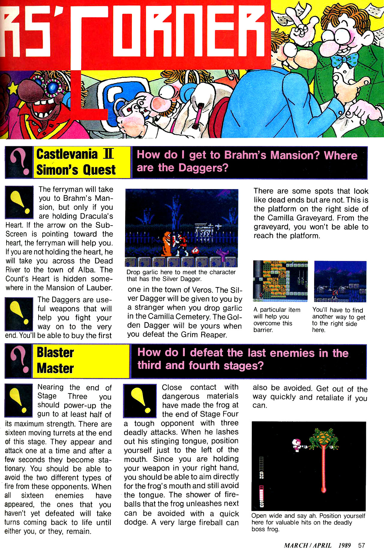 Read online Nintendo Power comic -  Issue #5 - 54
