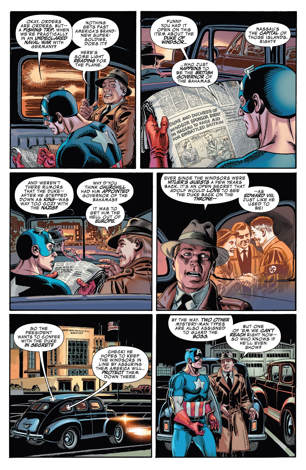 Captain America & the Invaders: Bahamas Triangle issue Full - Page 8