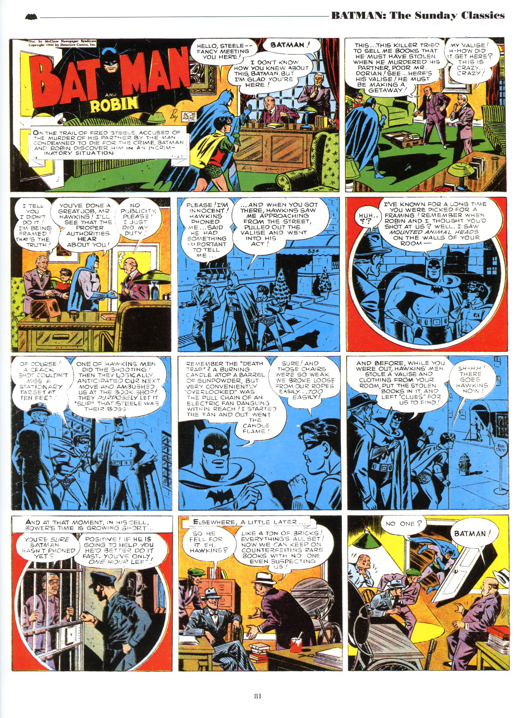 Read online Batman: The Sunday Classics comic -  Issue # TPB - 87