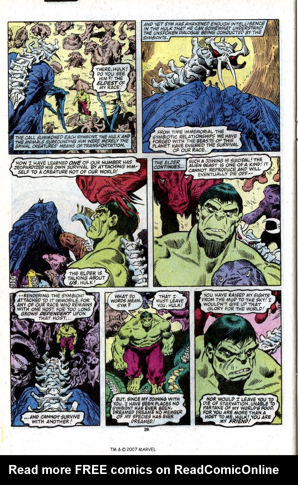 Read online The Incredible Hulk (1968) comic -  Issue # _Annual 1984 - 36