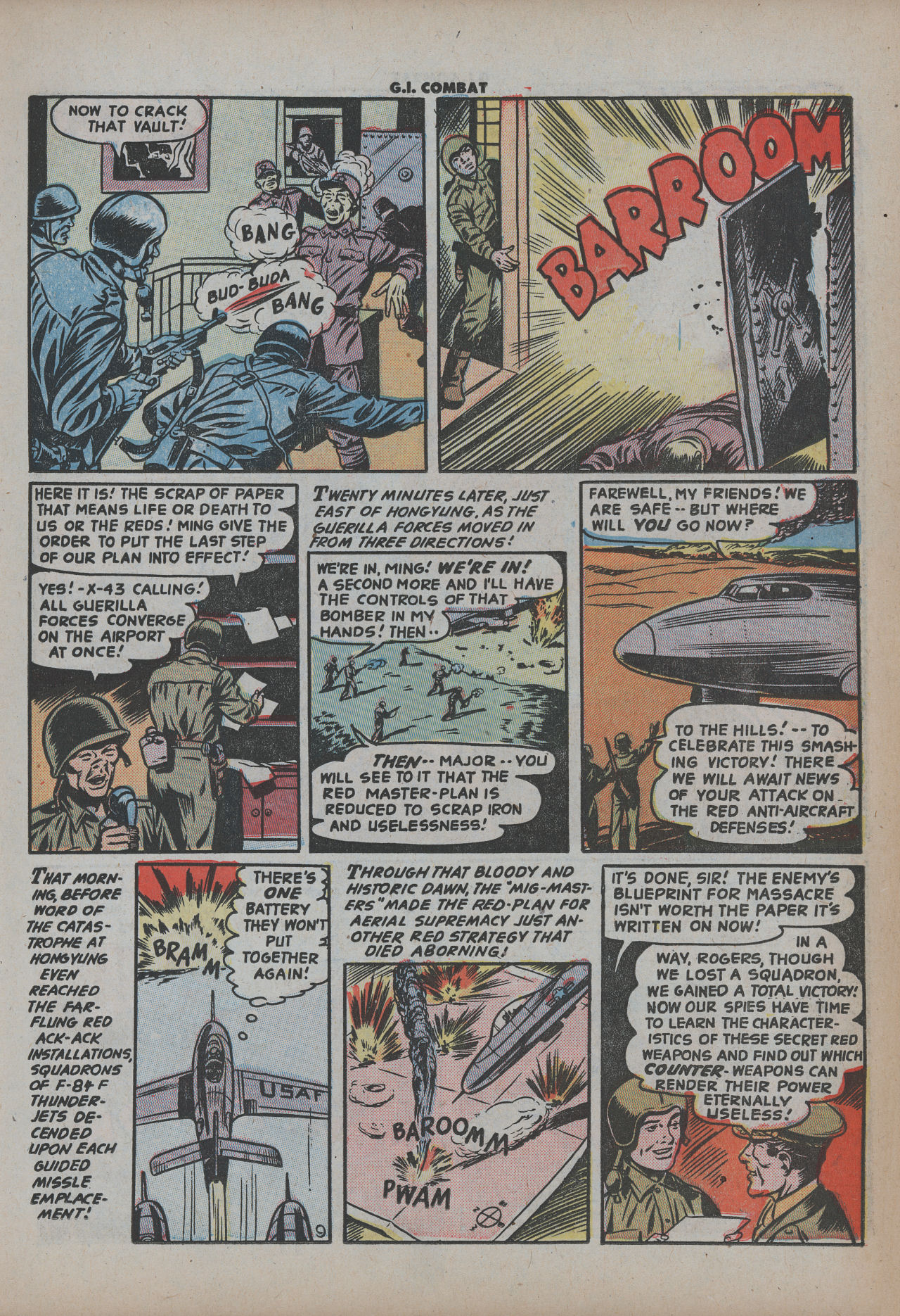 Read online G.I. Combat (1952) comic -  Issue #2 - 11