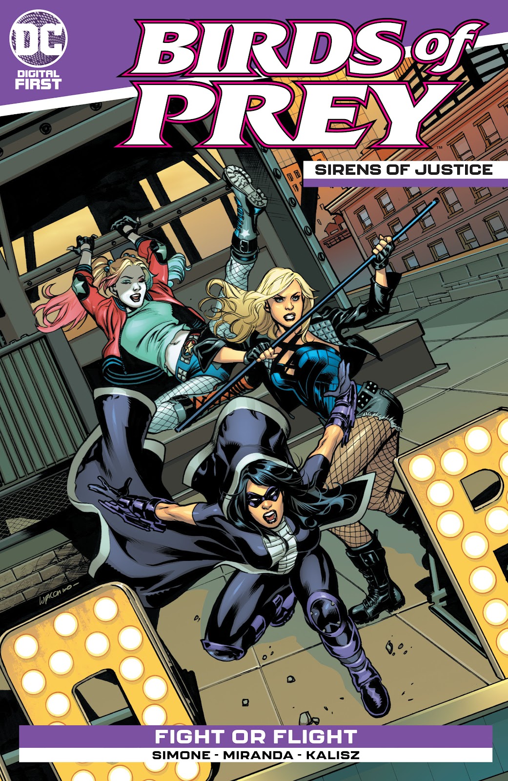 Read online Birds of Prey: Sirens of Justice comic -  Issue #1 - 1