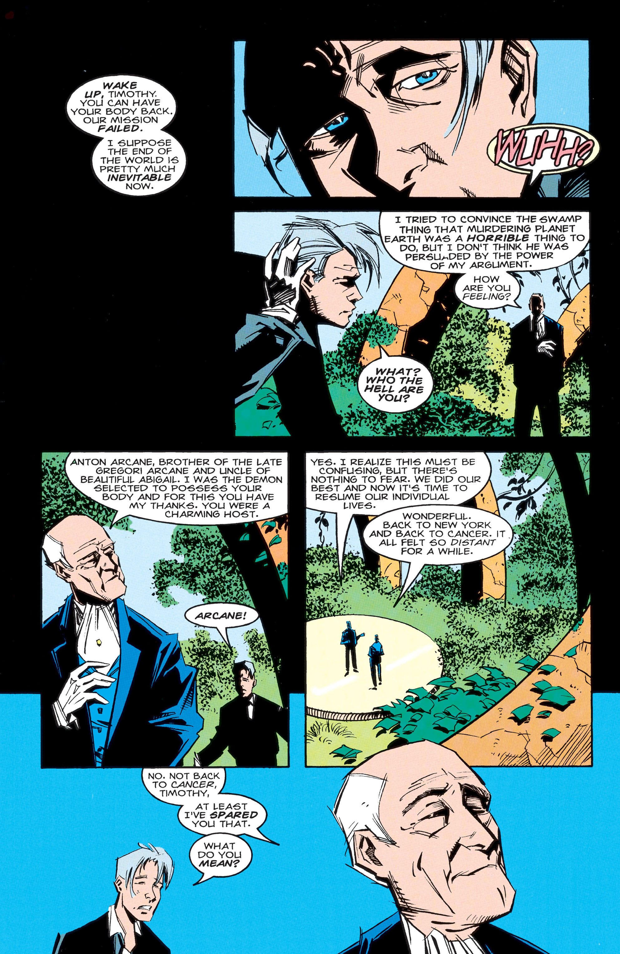 Read online Swamp Thing (1982) comic -  Issue # _TPB - Trial by Fire - 197