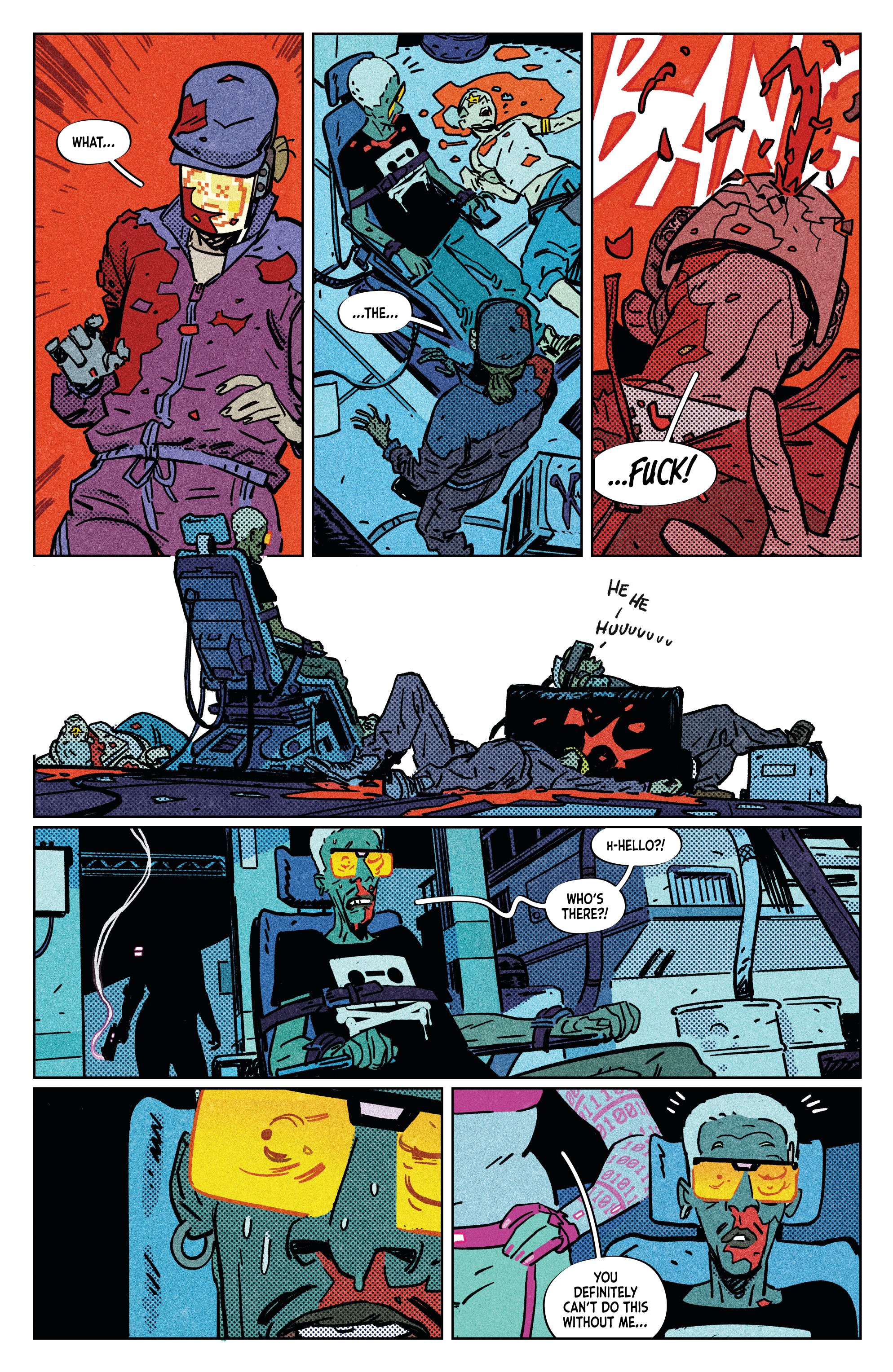 Read online Cyberpunk 2077: Blackout comic -  Issue #2 - 19