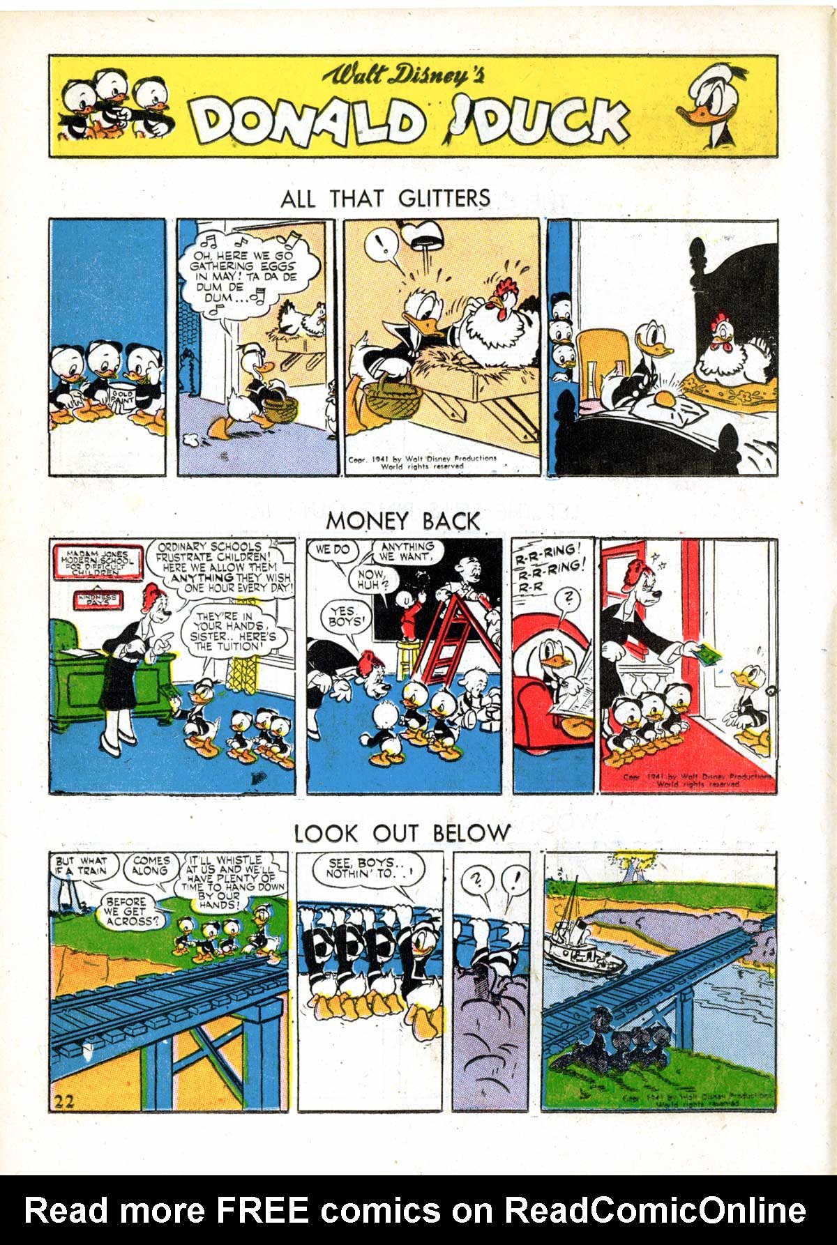 Read online Walt Disney's Comics and Stories comic -  Issue #33 - 24