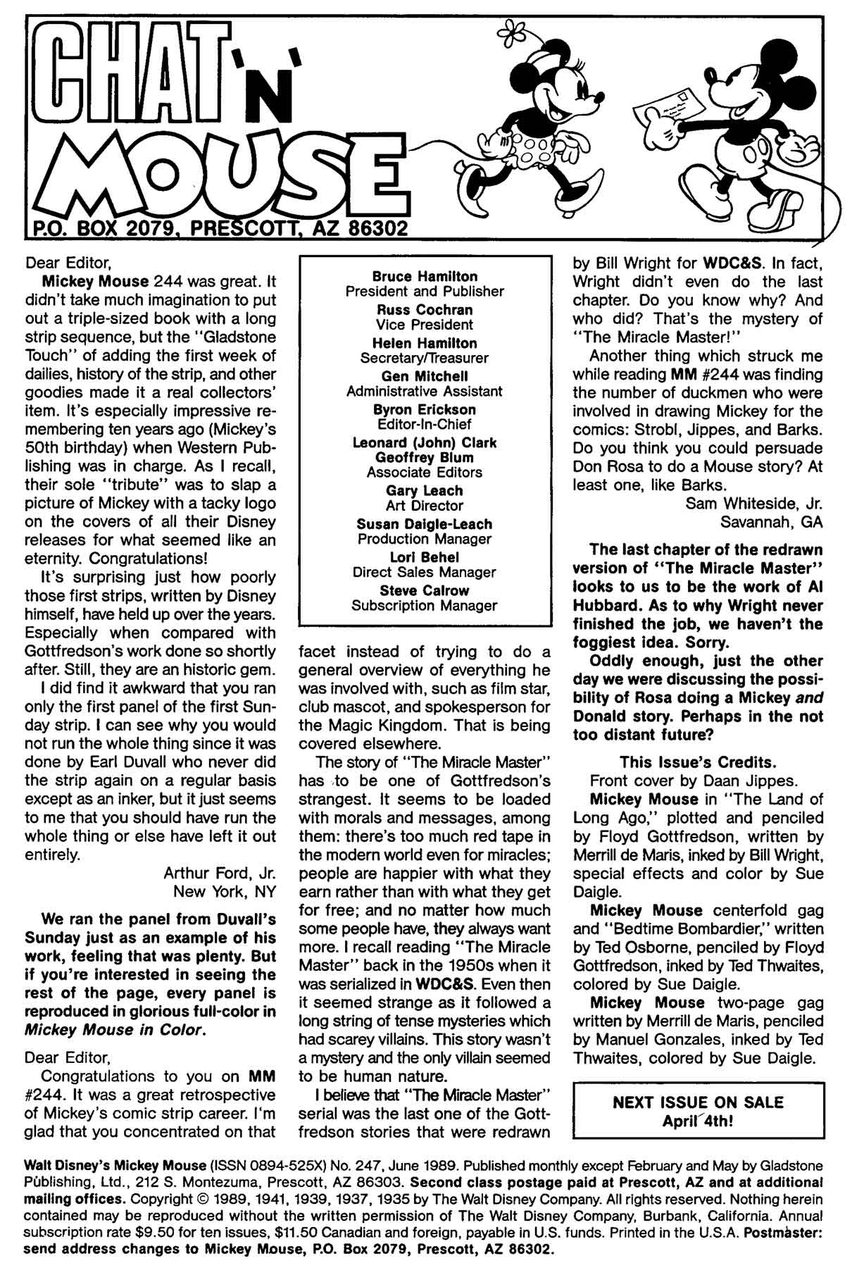 Read online Walt Disney's Mickey Mouse comic -  Issue #247 - 2