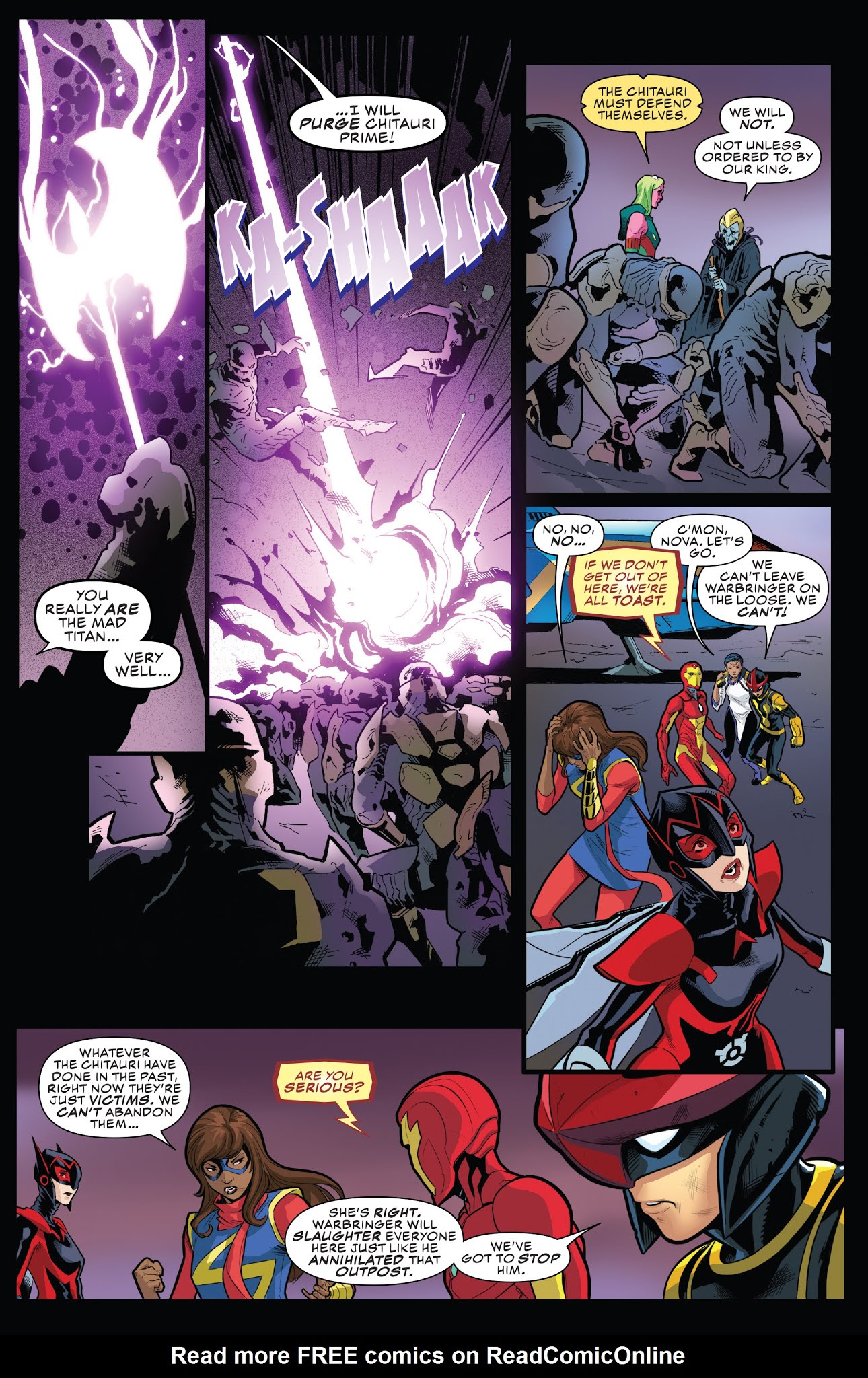 Read online Infinity Countdown: Champions comic -  Issue #1 - 21