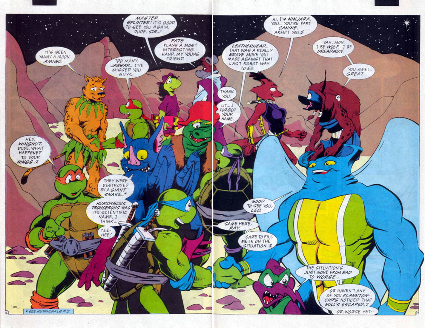 Read online Teenage Mutant Ninja Turtles Adventures (1989) comic -  Issue #38 - 17