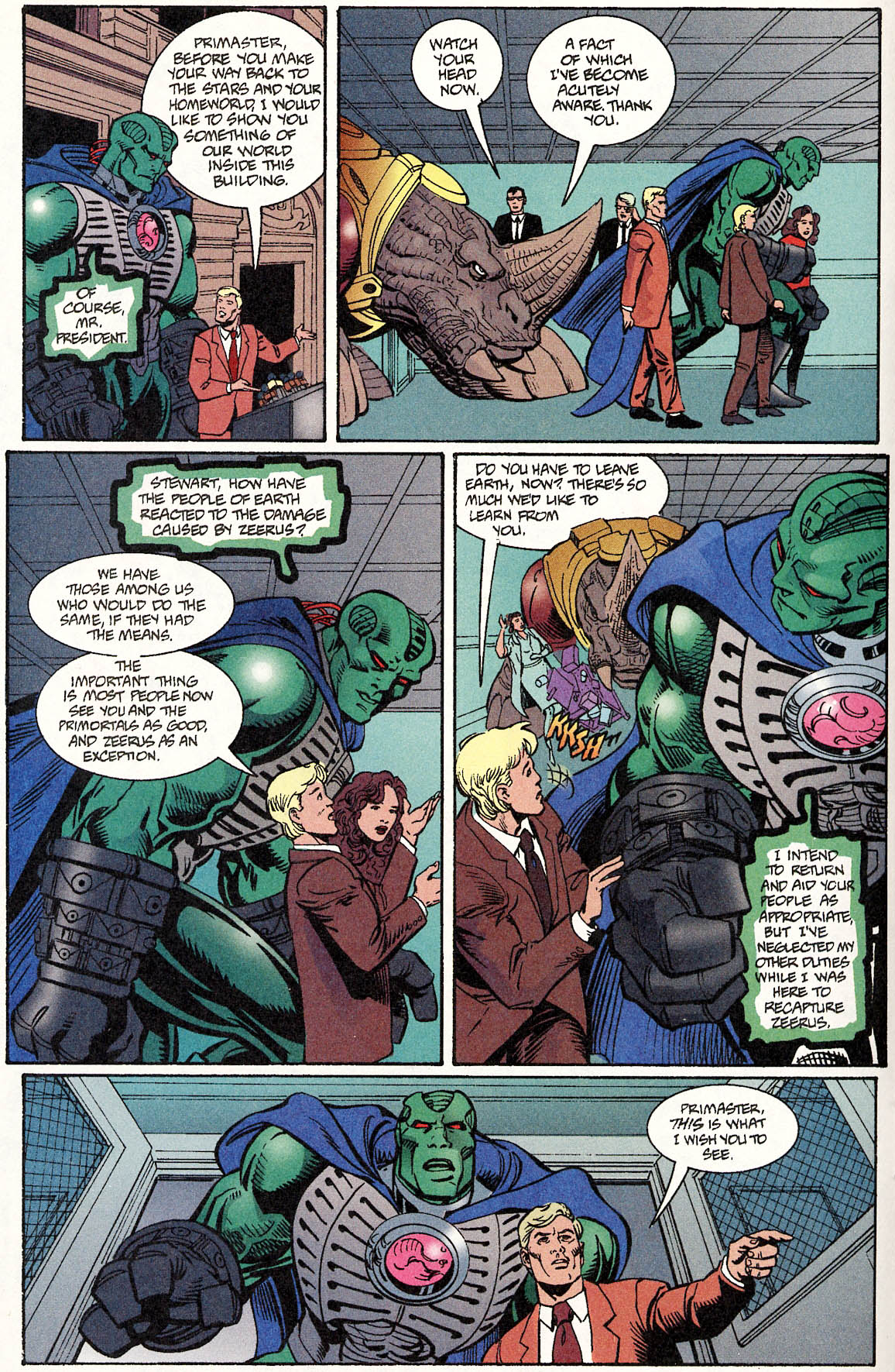 Read online Leonard Nimoy's Primortals (1996) comic -  Issue #2 - 6