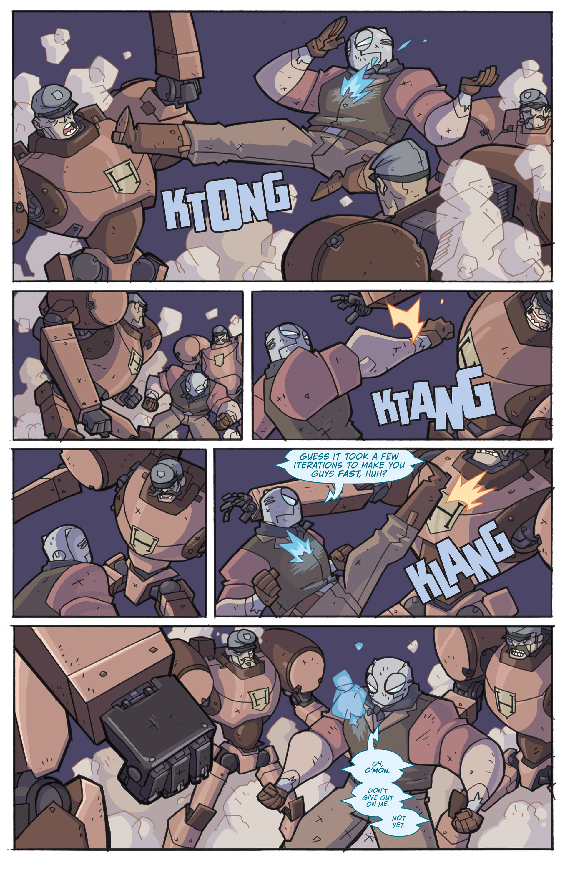 Read online Atomic Robo and the Knights of the Golden Circle comic -  Issue #4 - 22