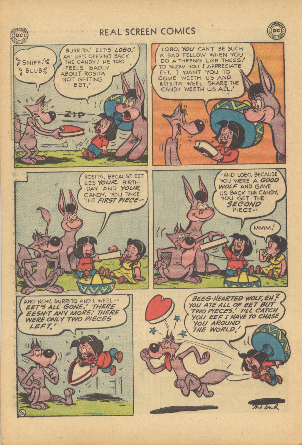 Read online Real Screen Comics comic -  Issue #46 - 34