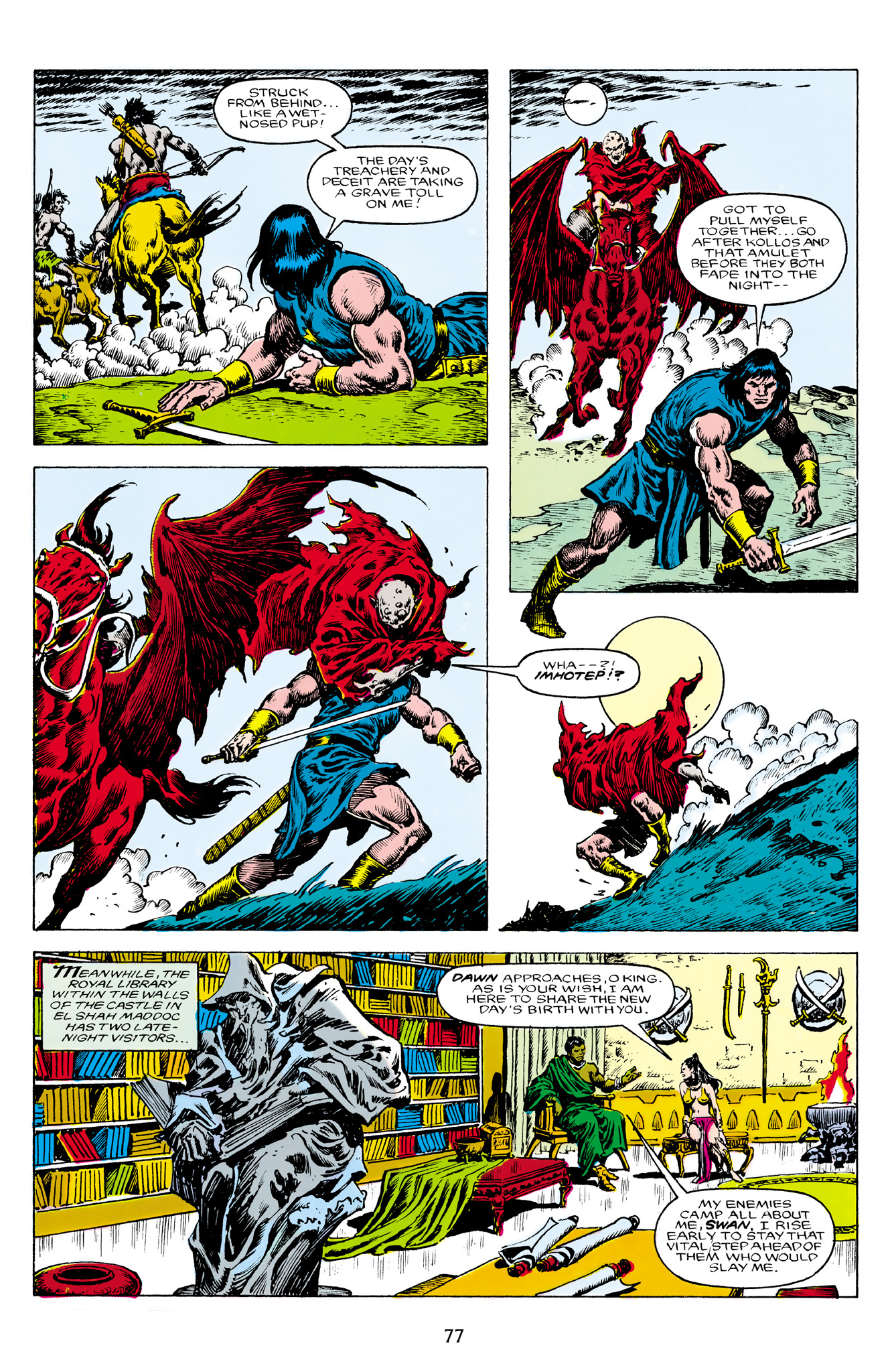 Read online The Chronicles of Conan comic -  Issue # TPB 24 (Part 1) - 78