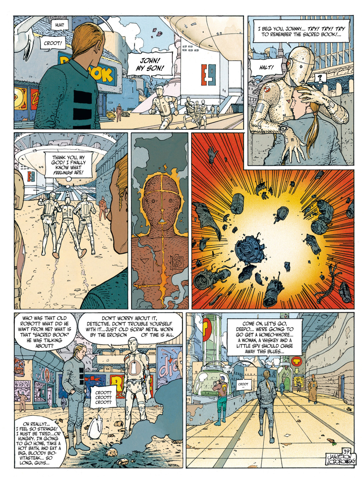 Read online Before the Incal comic -  Issue #5 - 42
