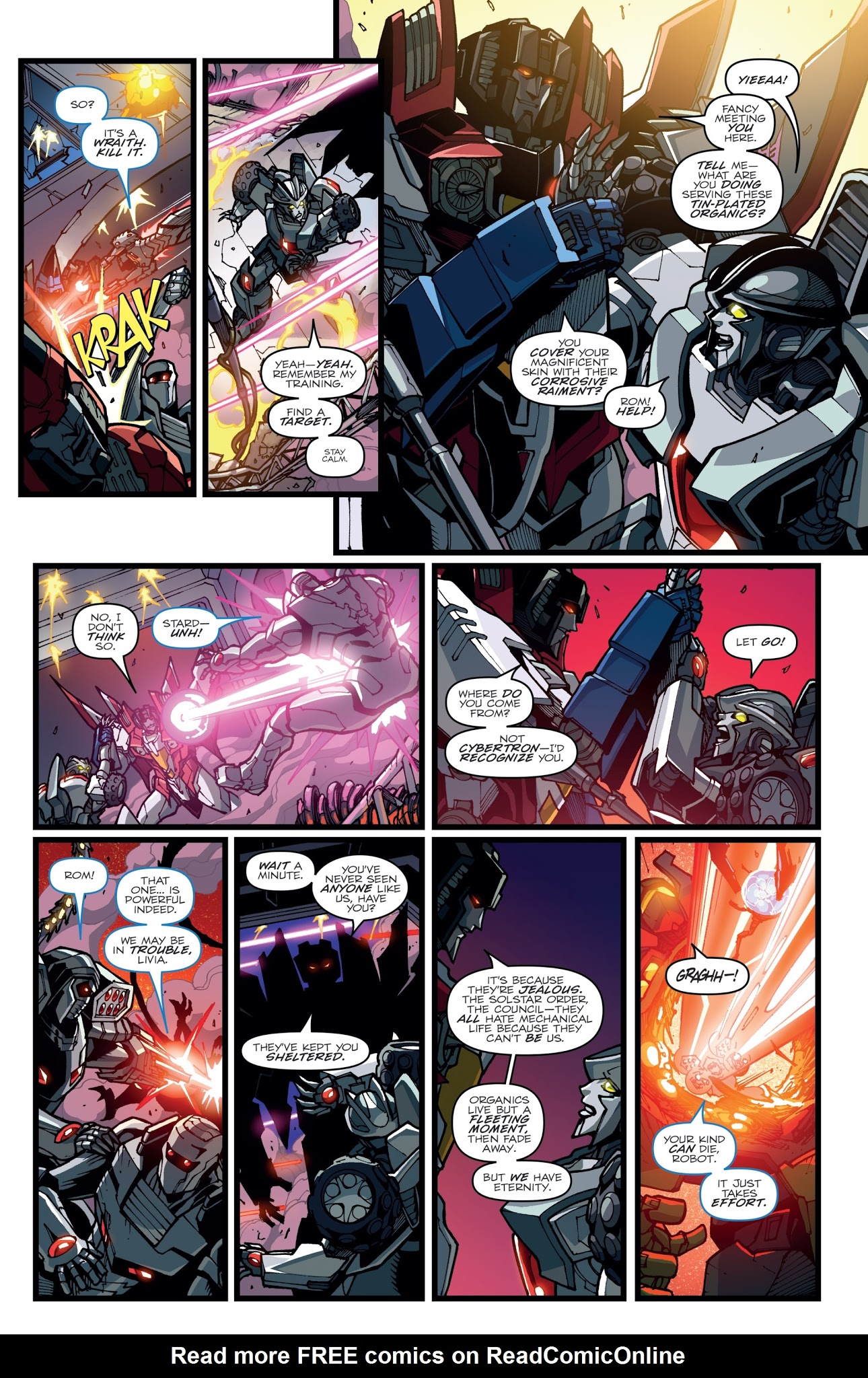 Read online ROM vs. Transformers: Shining Armor comic -  Issue #1 - 22