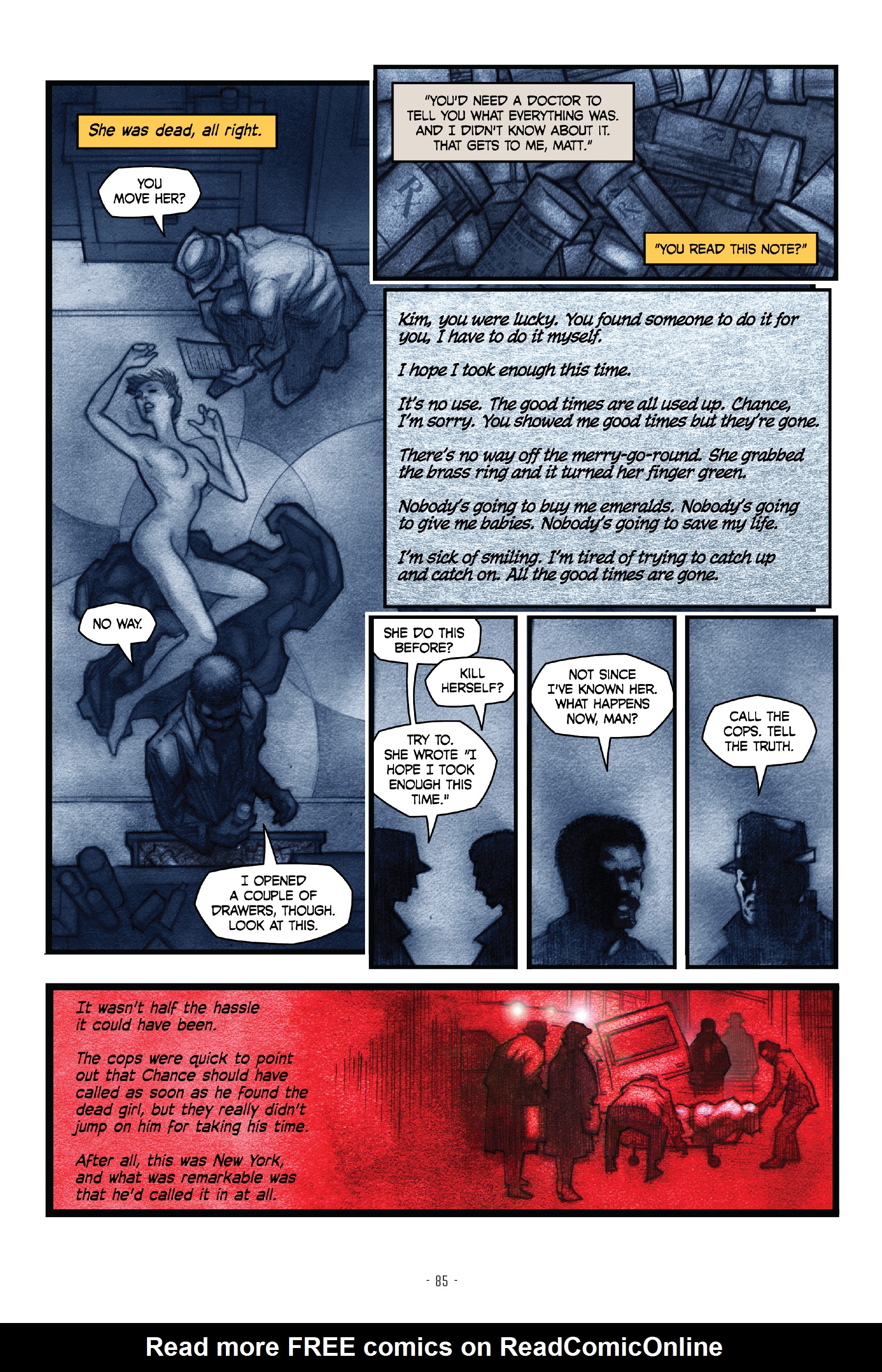 Read online Eight Million Ways To Die comic -  Issue # TPB - 84