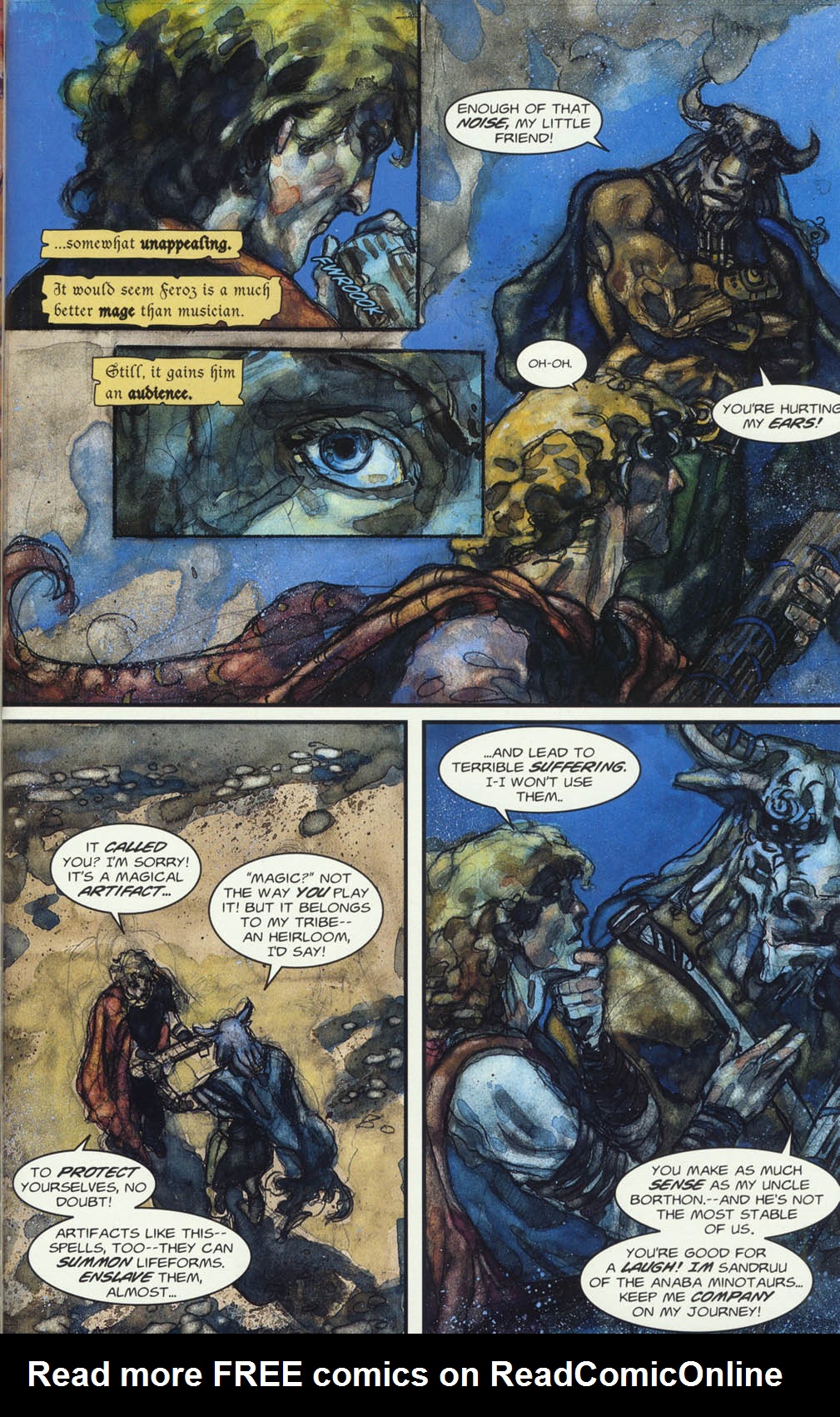 Read online Homelands On the World of Magic: The Gathering comic -  Issue # Full - 10