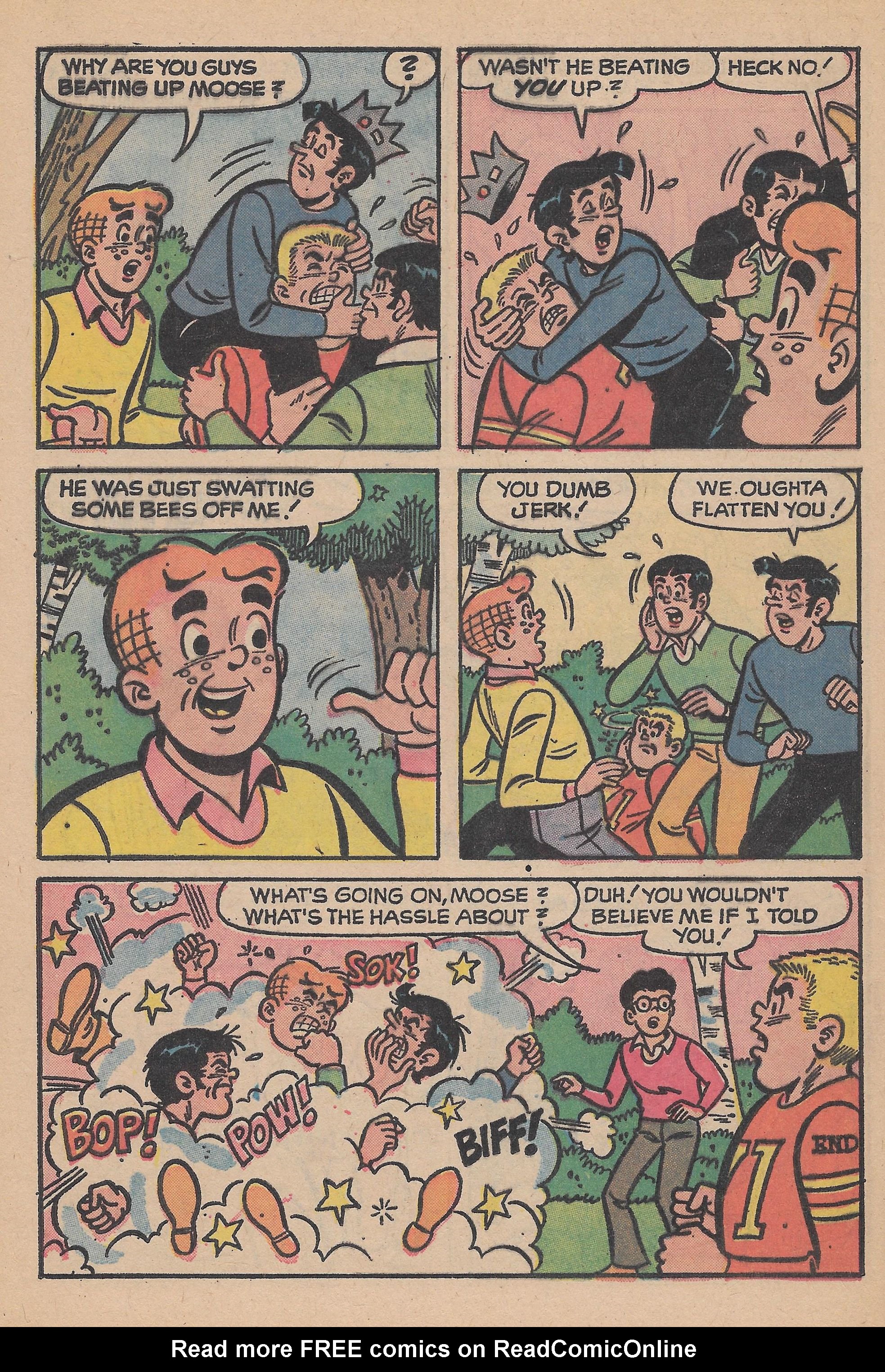 Read online Archie's TV Laugh-Out comic -  Issue #19 - 40